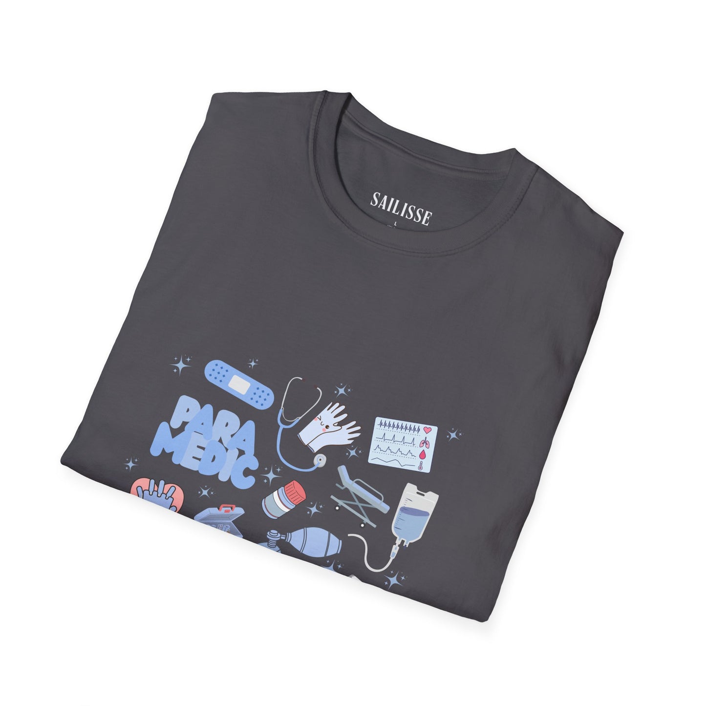 Paramedic Doodle Design Softstyle T-Shirt
