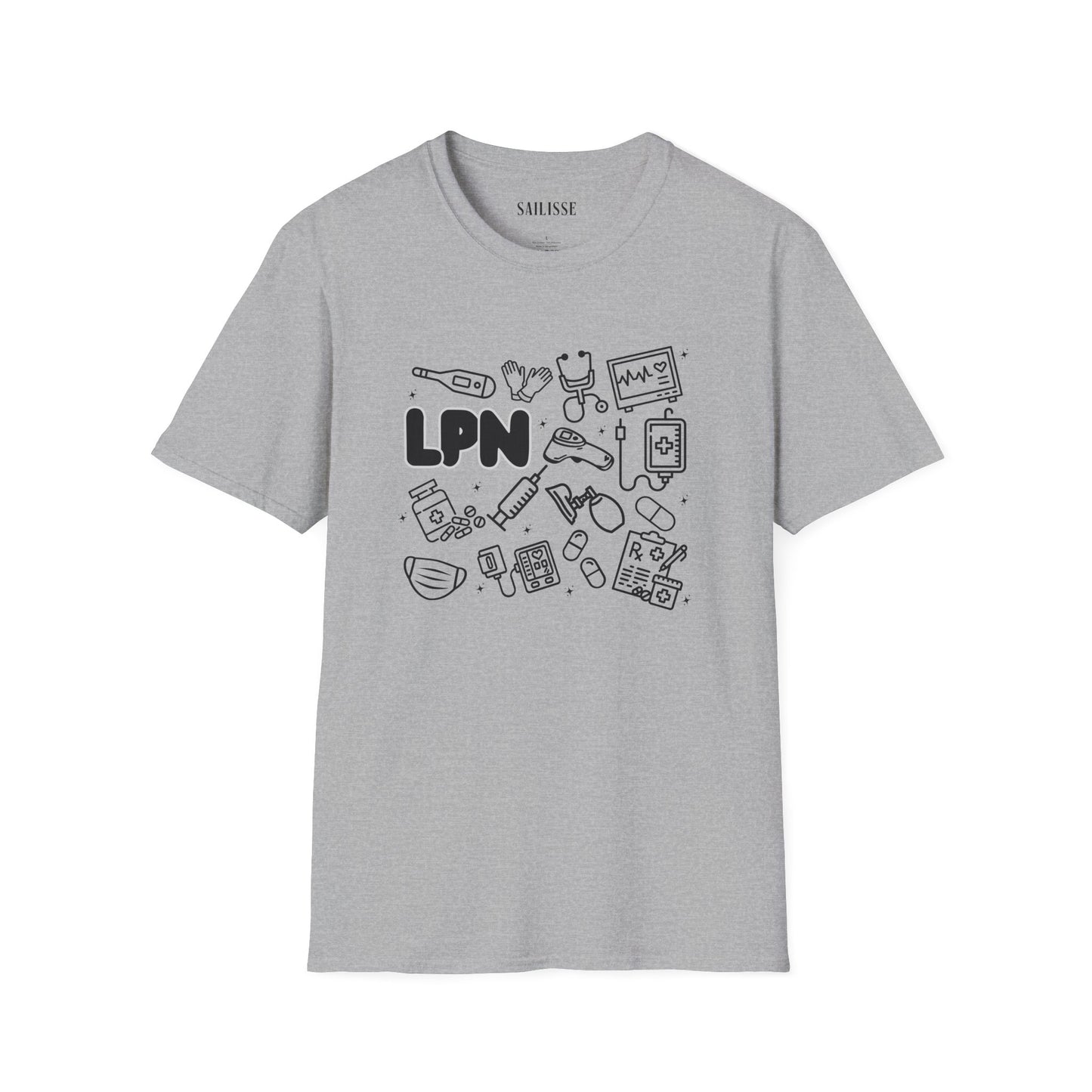 LPN Black Outline T-Shirt