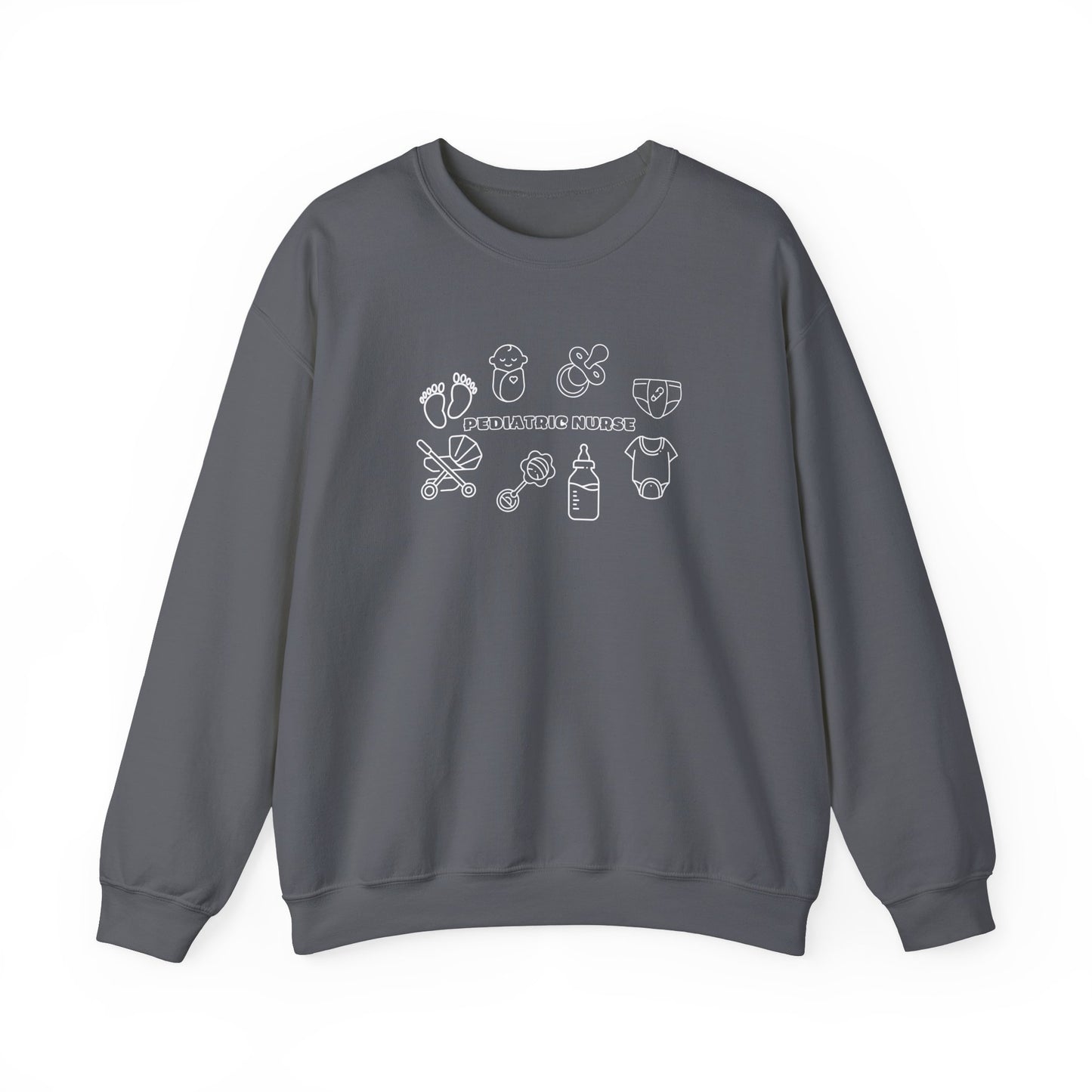 Pediatric Nurse Doodle Crewneck