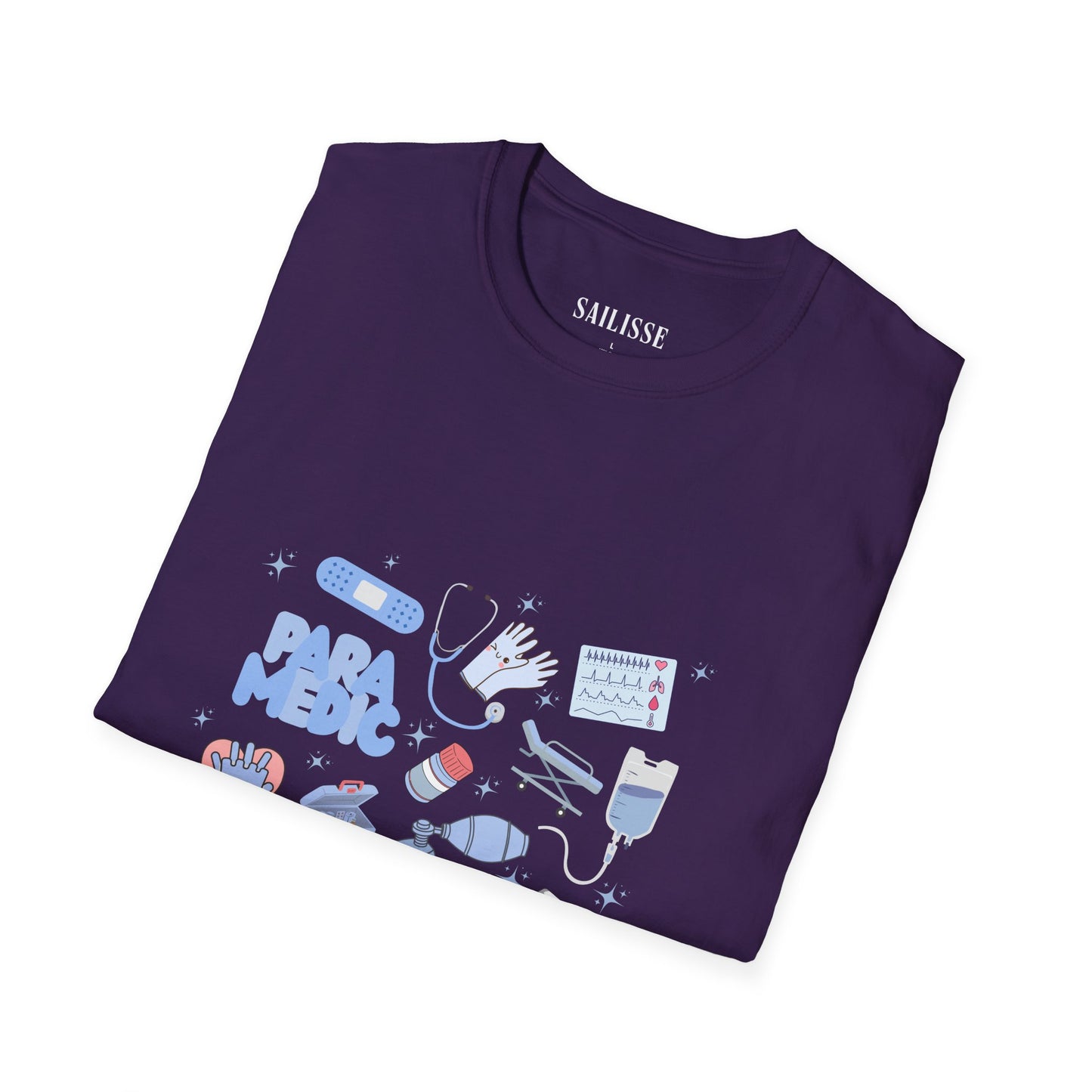 Paramedic Doodle Design Softstyle T-Shirt