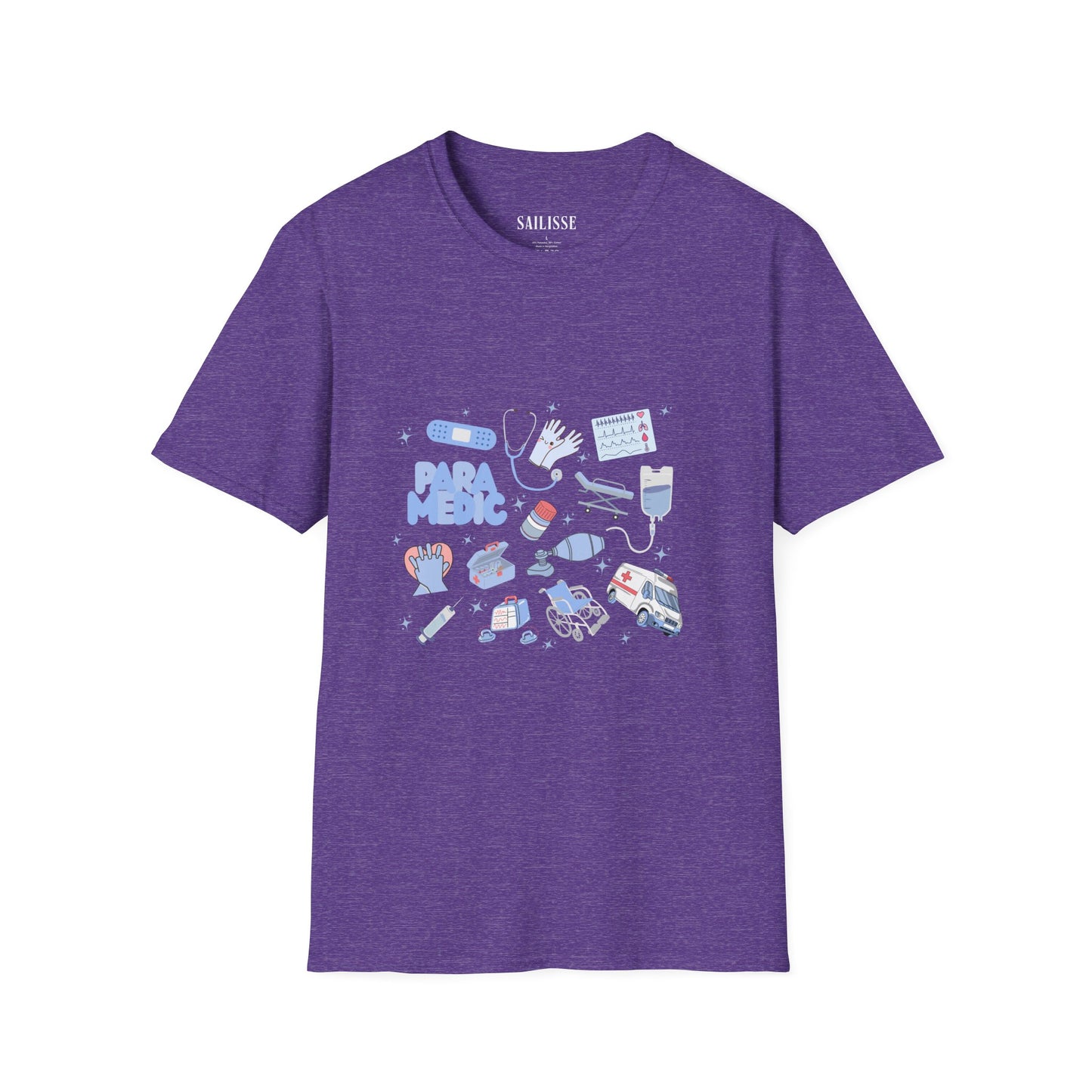 Paramedic Doodle Design Softstyle T-Shirt