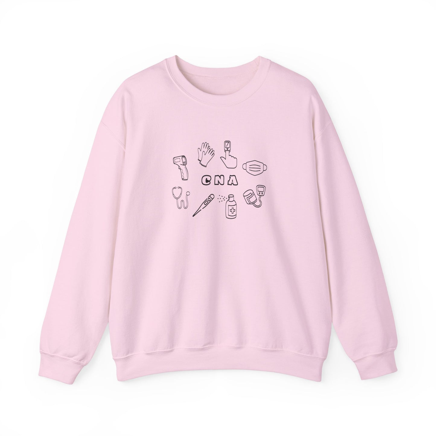 CNA Black Outline Crewneck