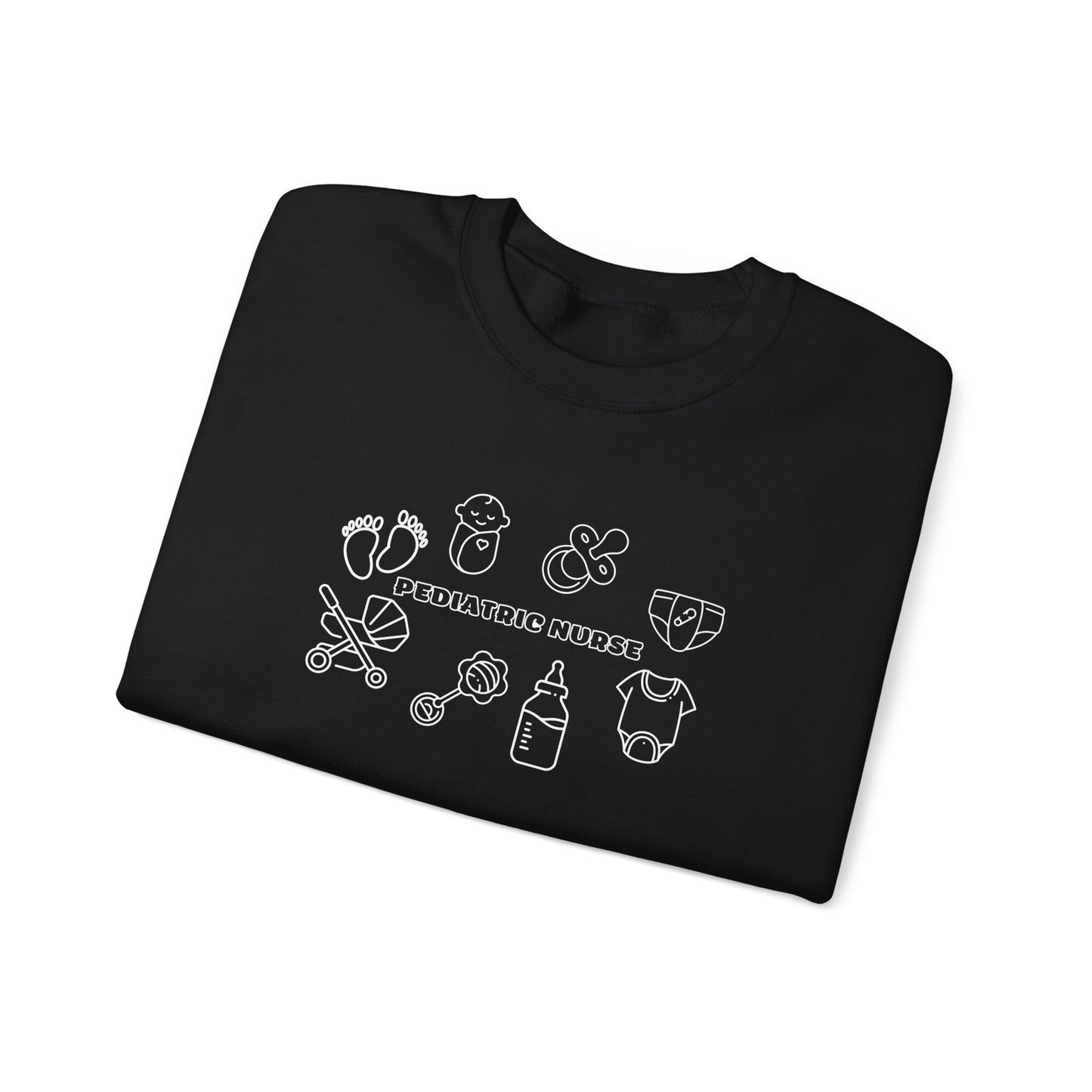 Pediatric Nurse Doodle Crewneck