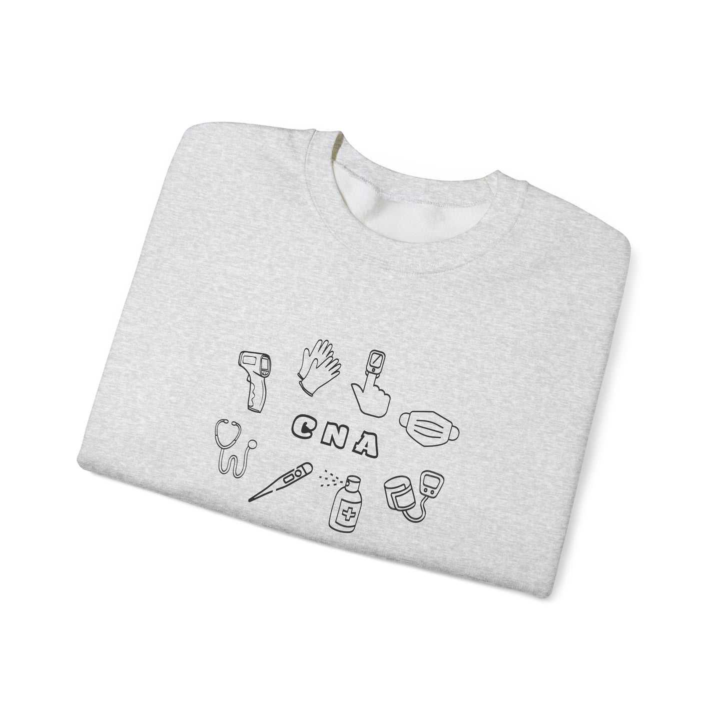 CNA Black Outline Crewneck