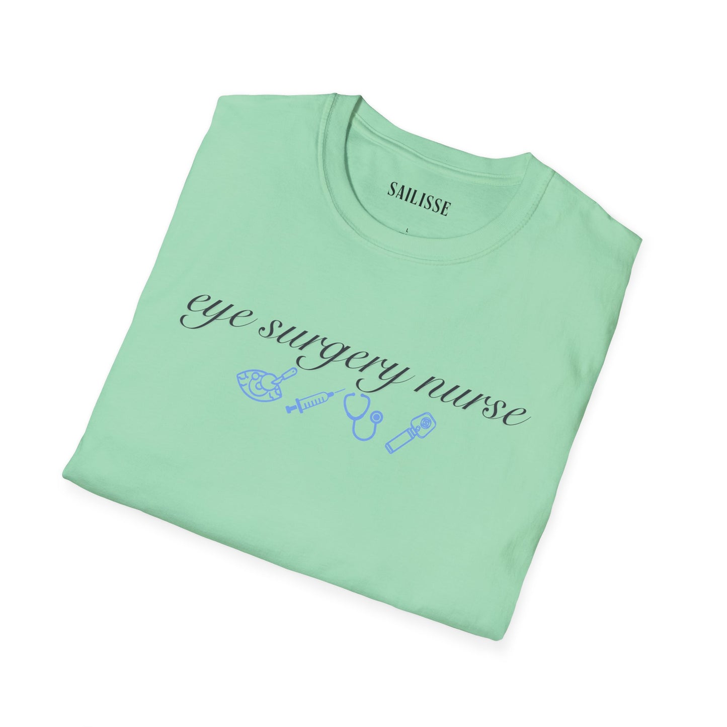 Eye Surgery Nurse Basic Softstyle T-Shirt
