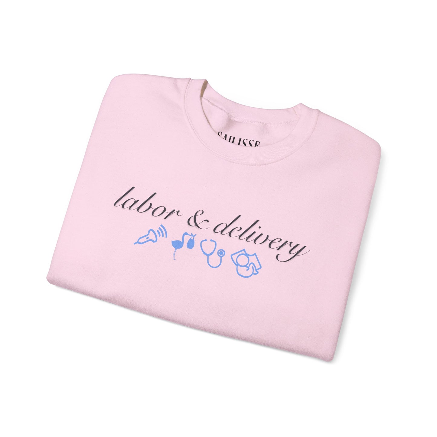 Labor & Delivery Nurse Basic Crewneck