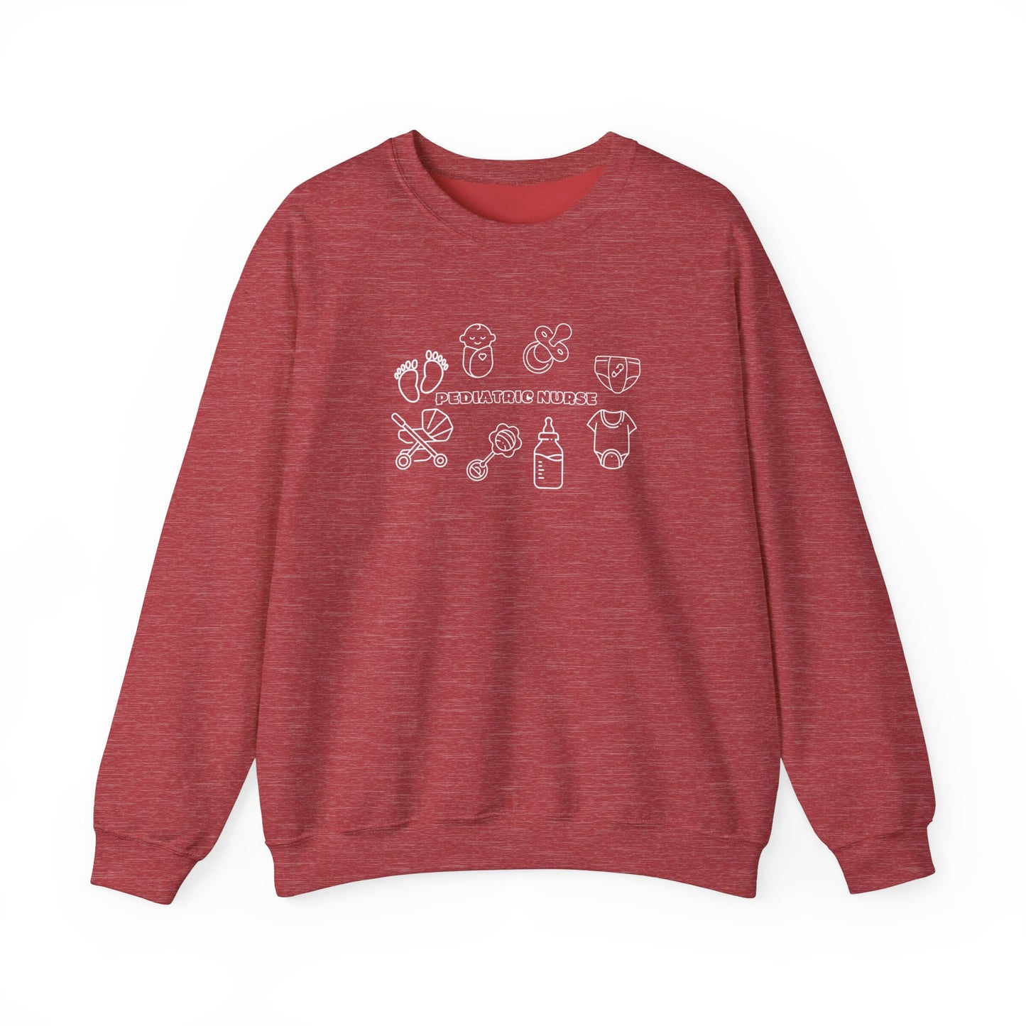 Pediatric Nurse Doodle Crewneck