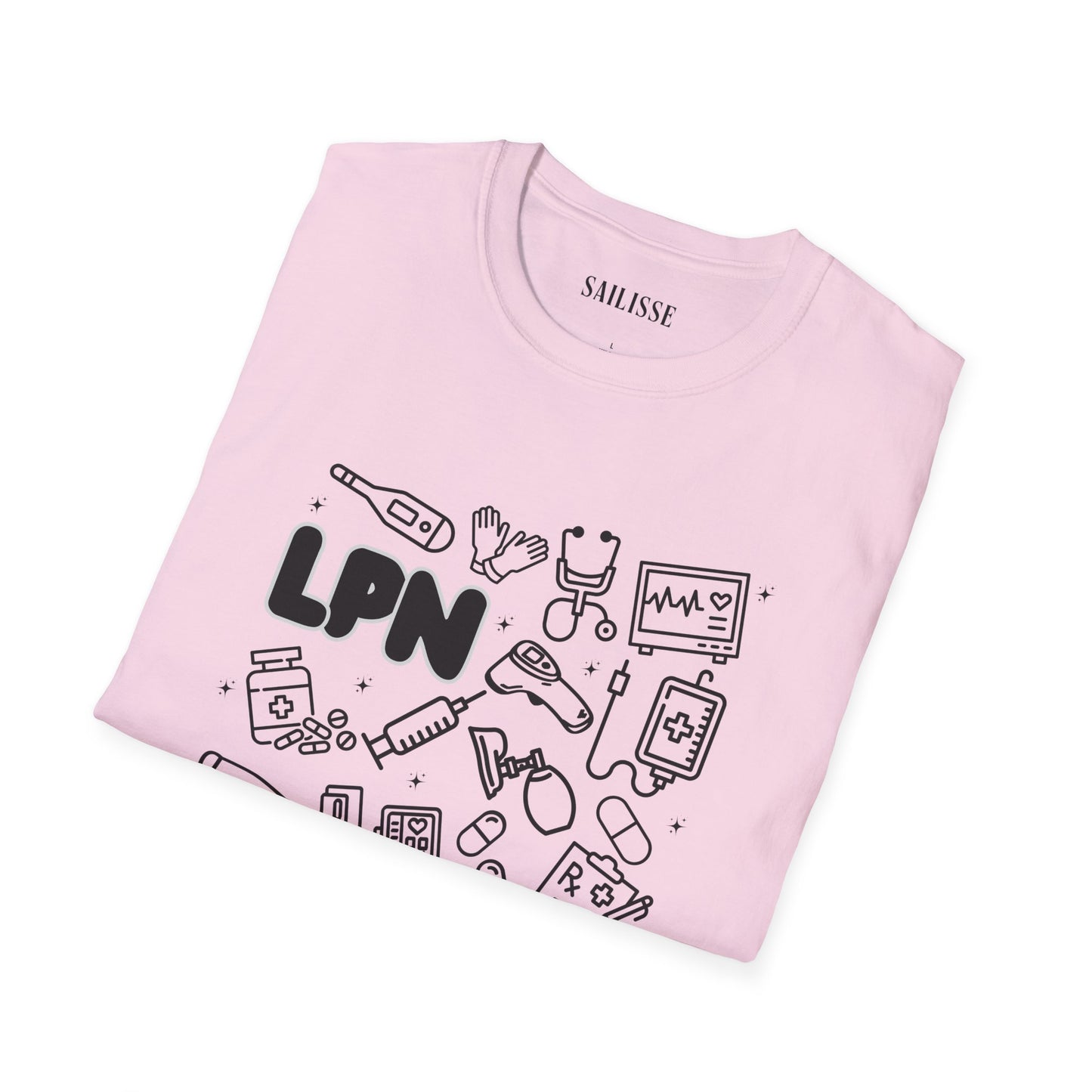 LPN Black Outline T-Shirt