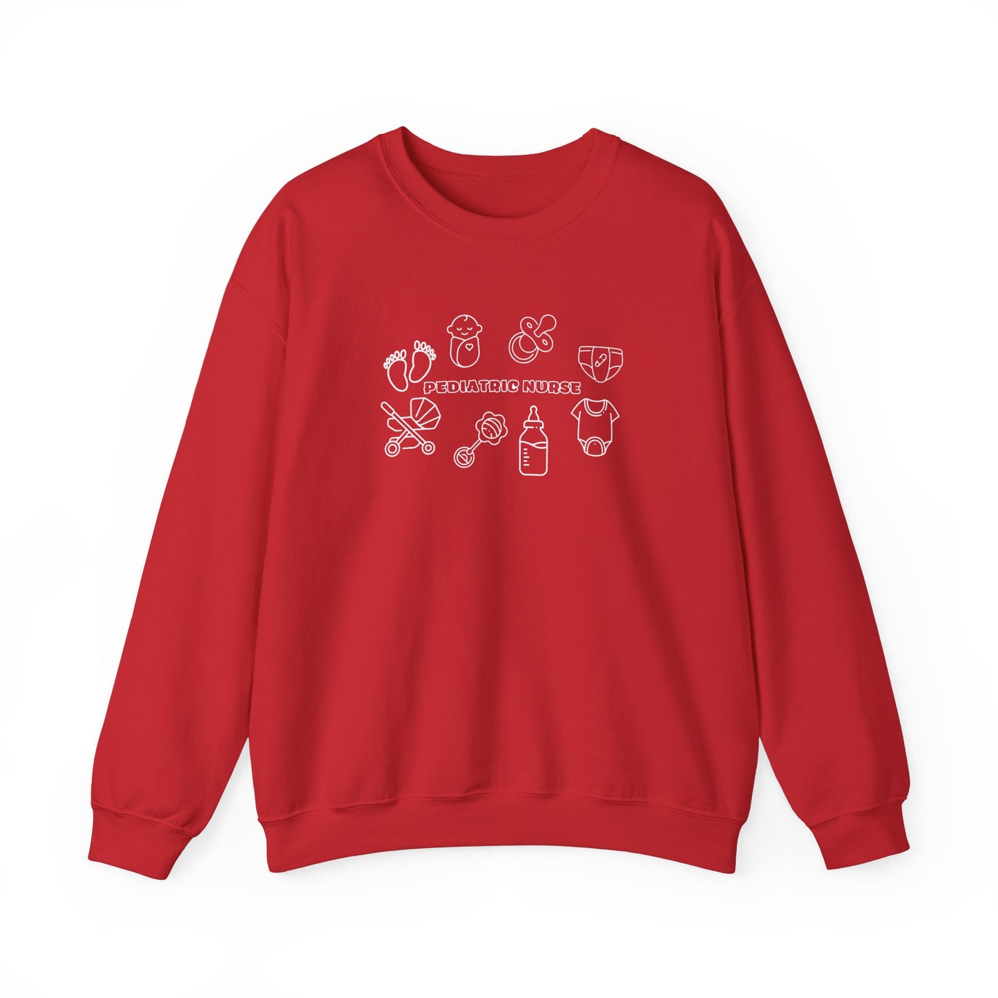 Pediatric Nurse Doodle Crewneck