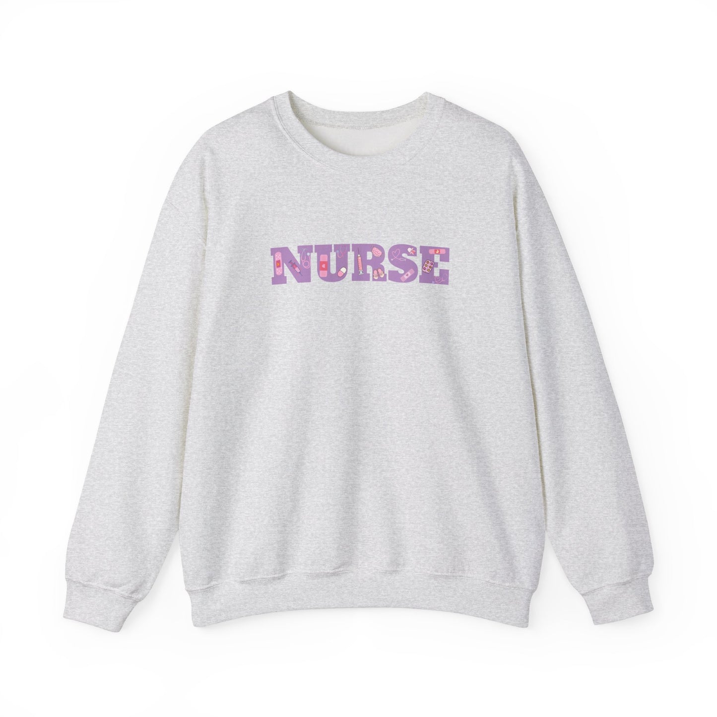 Nurse Patch Print Crewneck