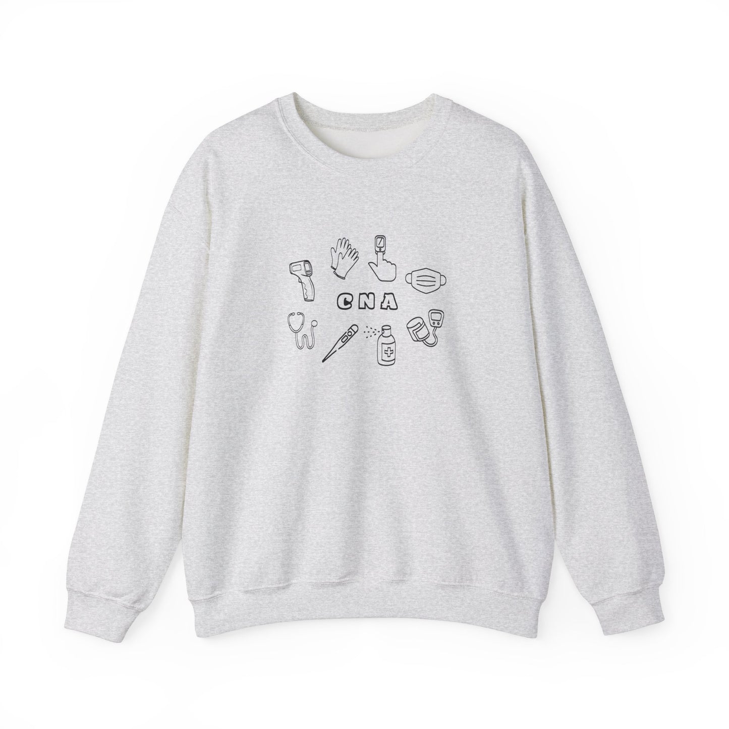 CNA Black Outline Crewneck