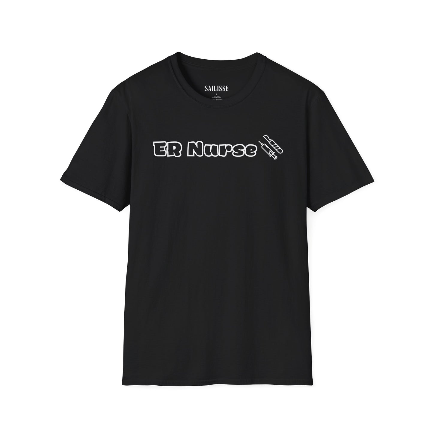 ER Nurse-Outlined Softstyle T-Shirt