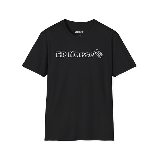 ER Nurse-Outlined Softstyle T-Shirt