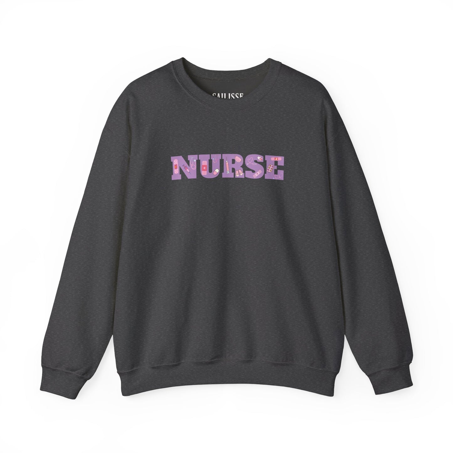 Nurse Patch Print Crewneck
