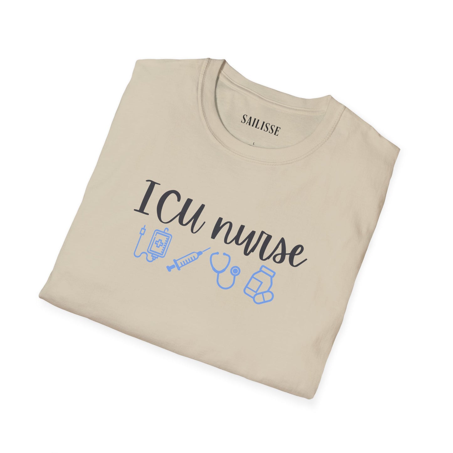 ICU Nurse Basic Softstyle T-Shirt