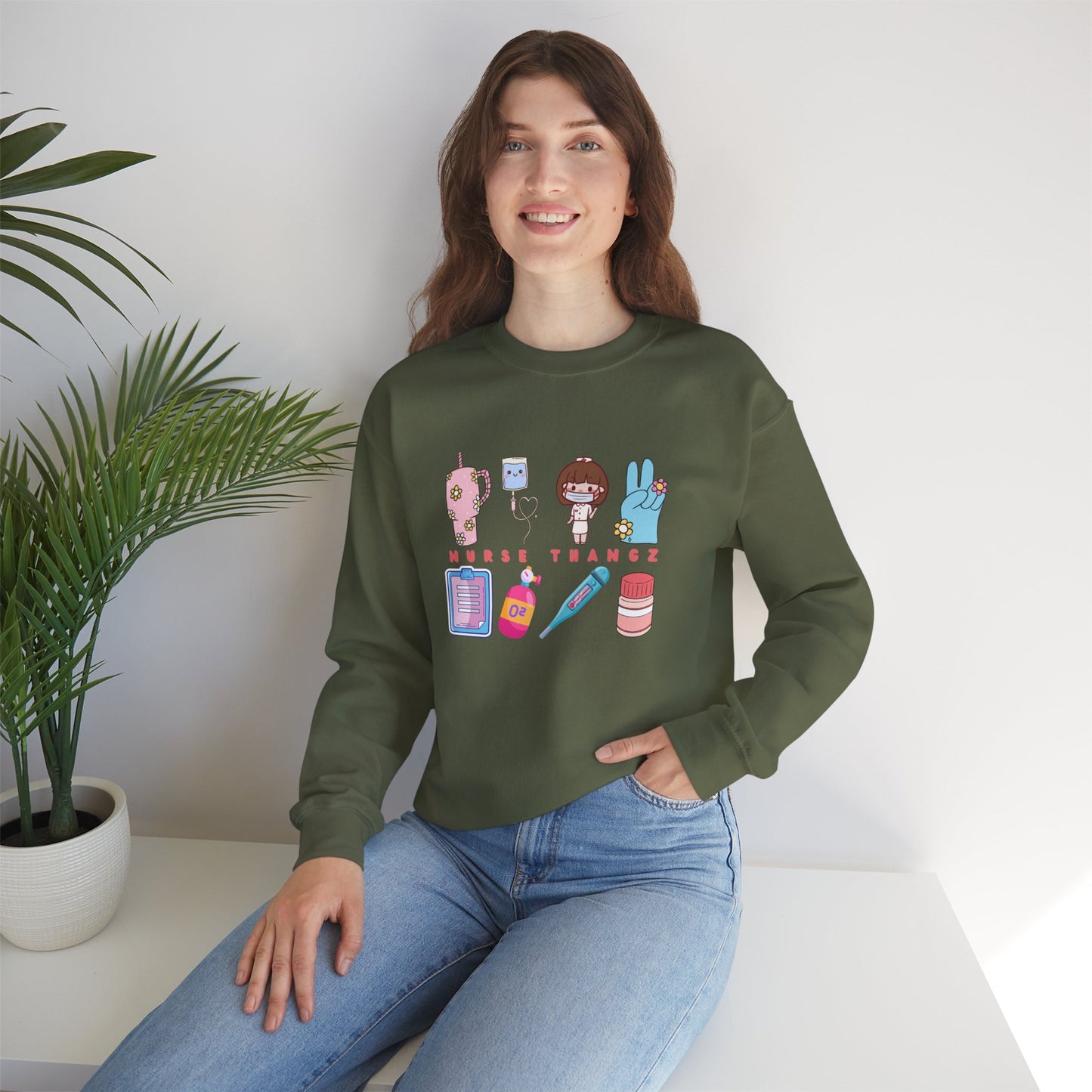 Nurse Thangz Crewneck Sweatshirt
