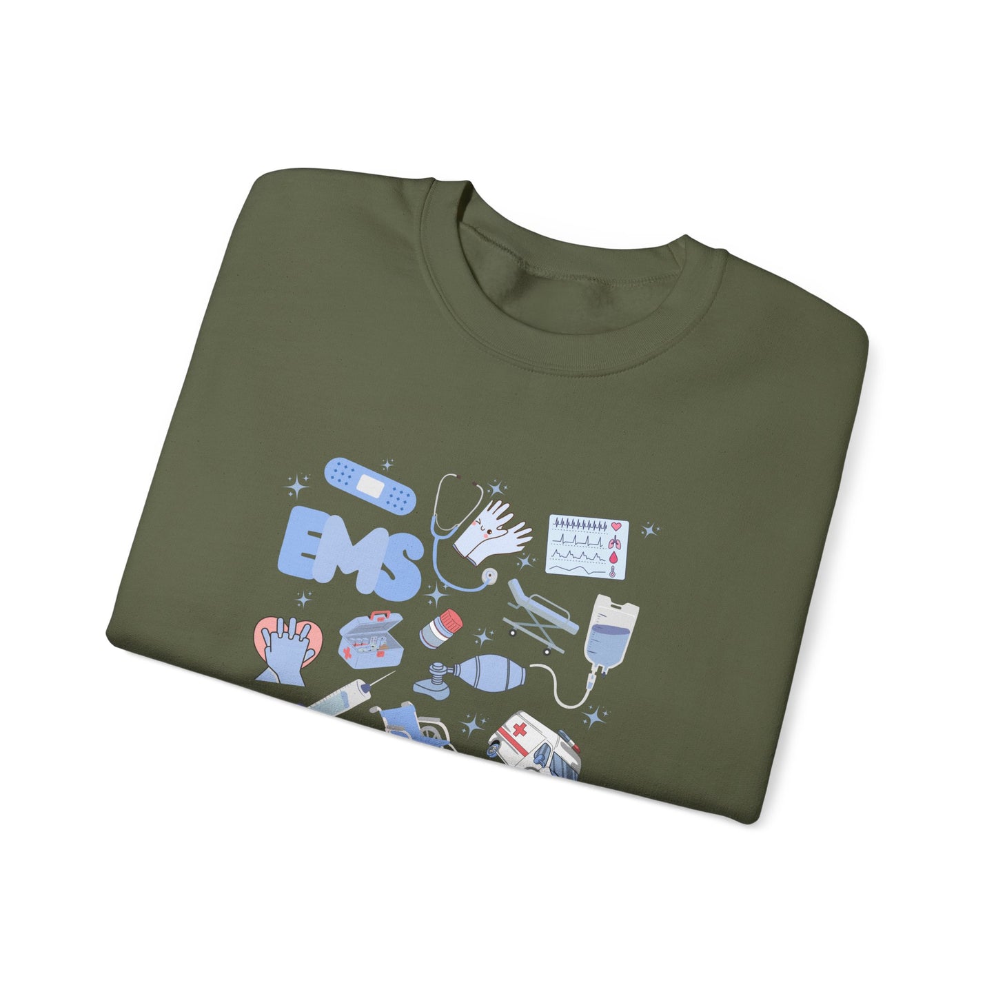 EMS Doodle Design Crewneck