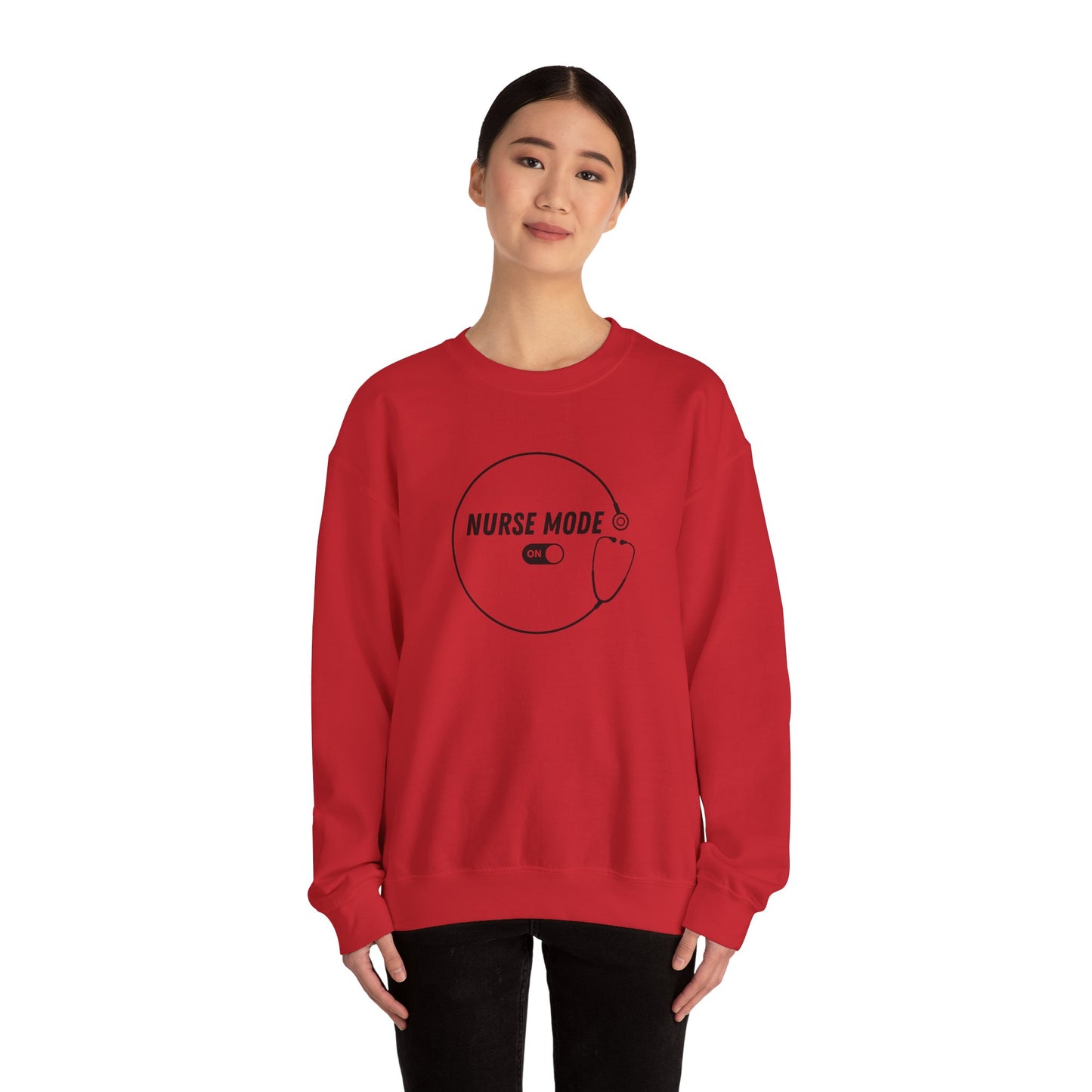 Nurse Mode On Crewneck