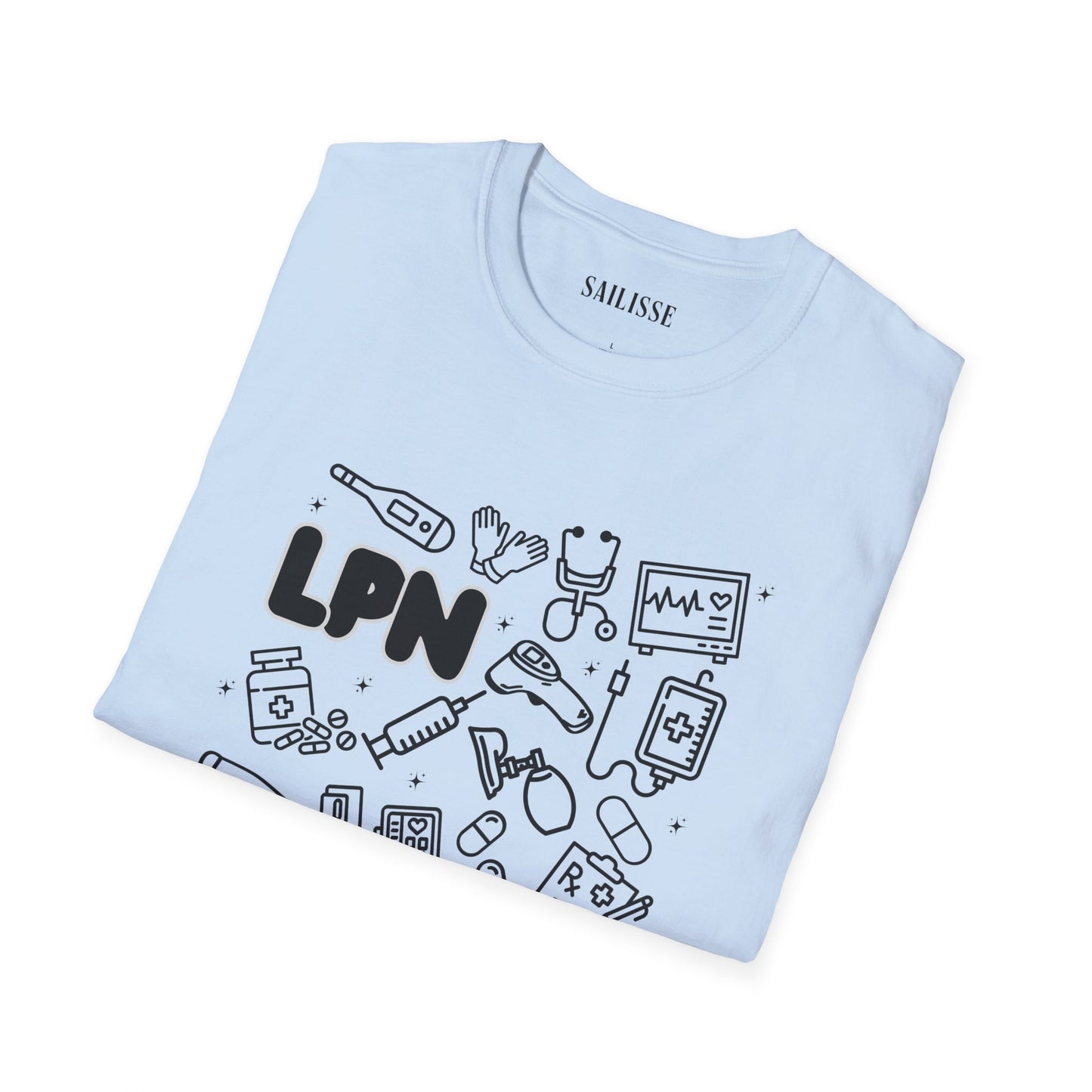 LPN Black Outline T-Shirt