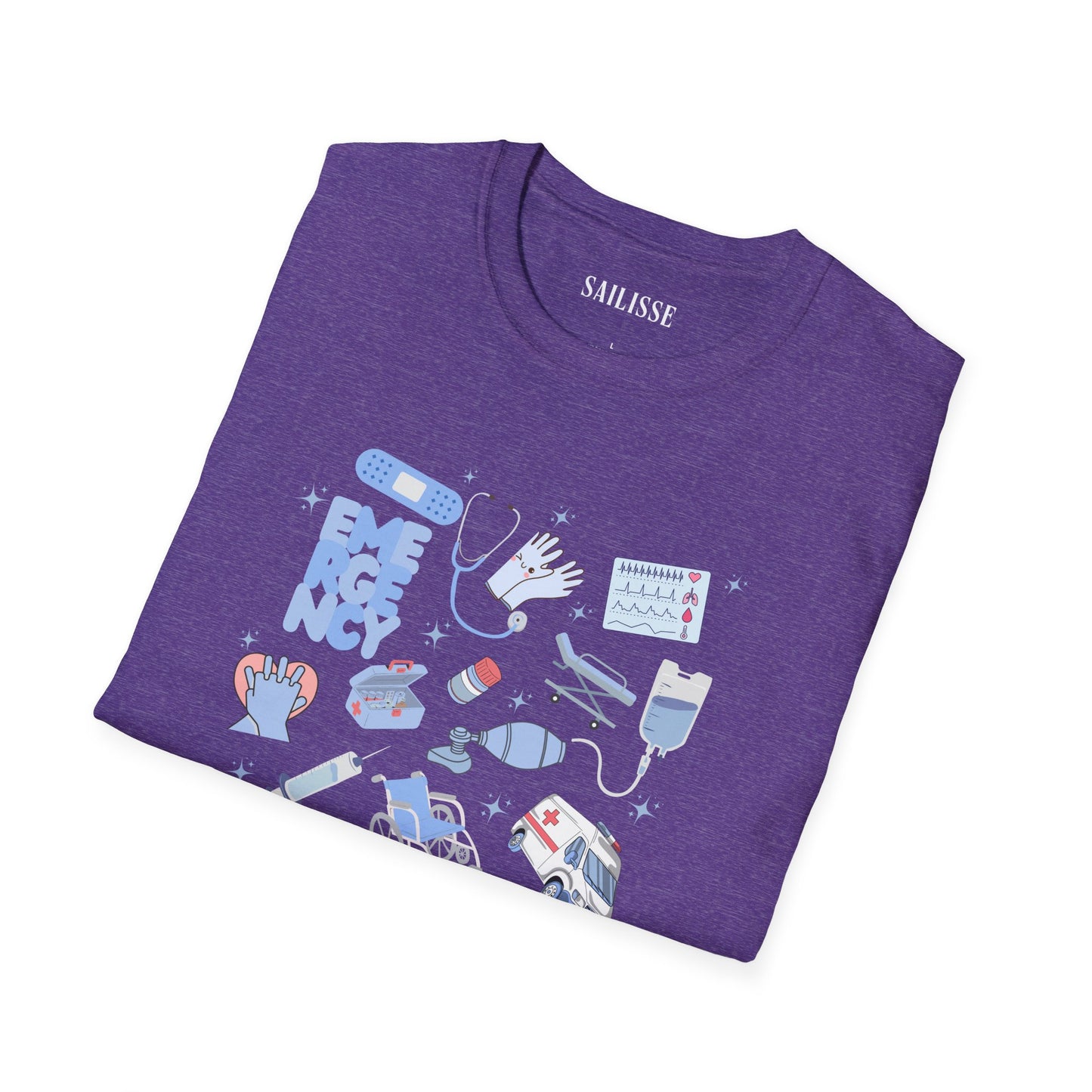 Emergency Doodle Design Softstyle T-Shirt