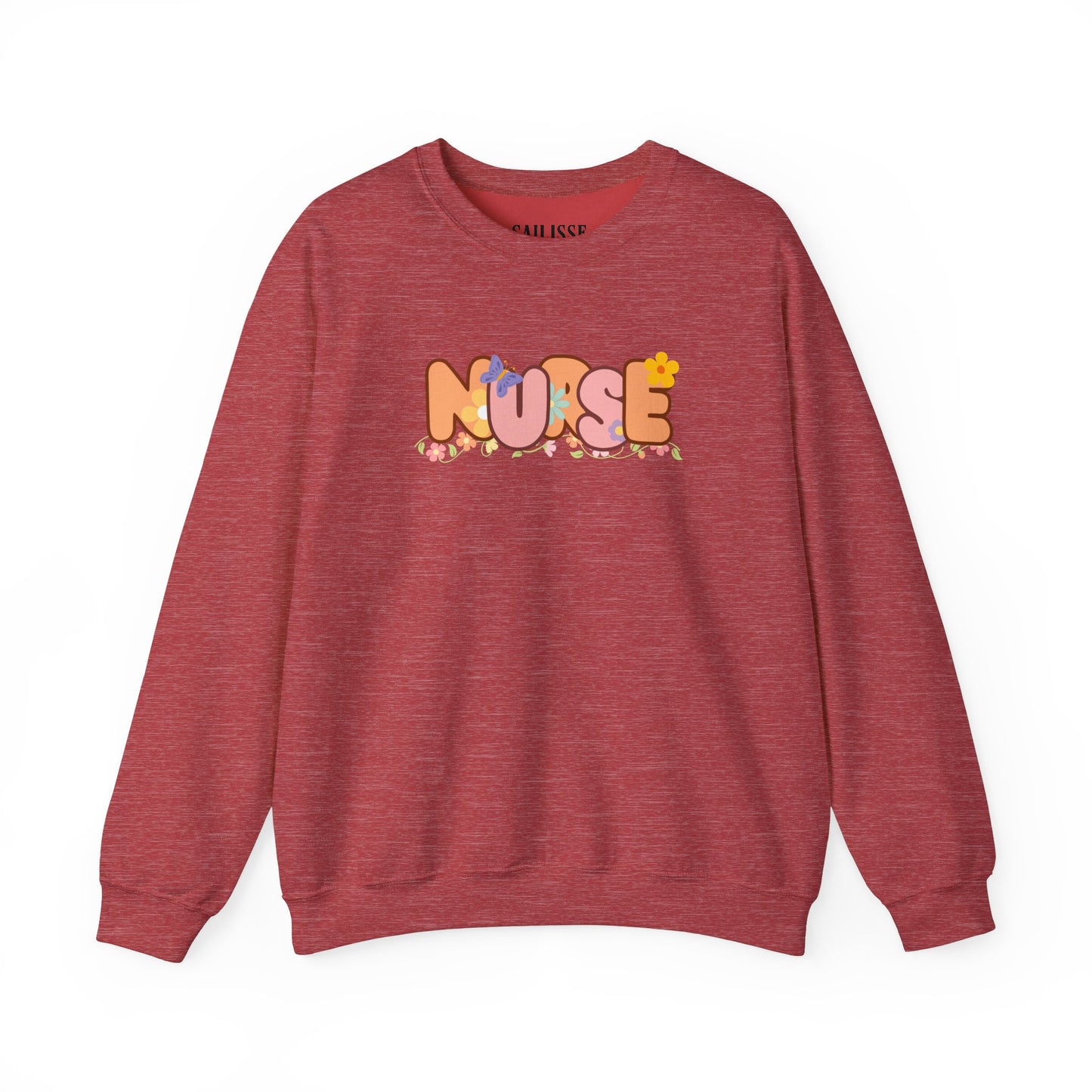 NURSE Floral Design Crewneck