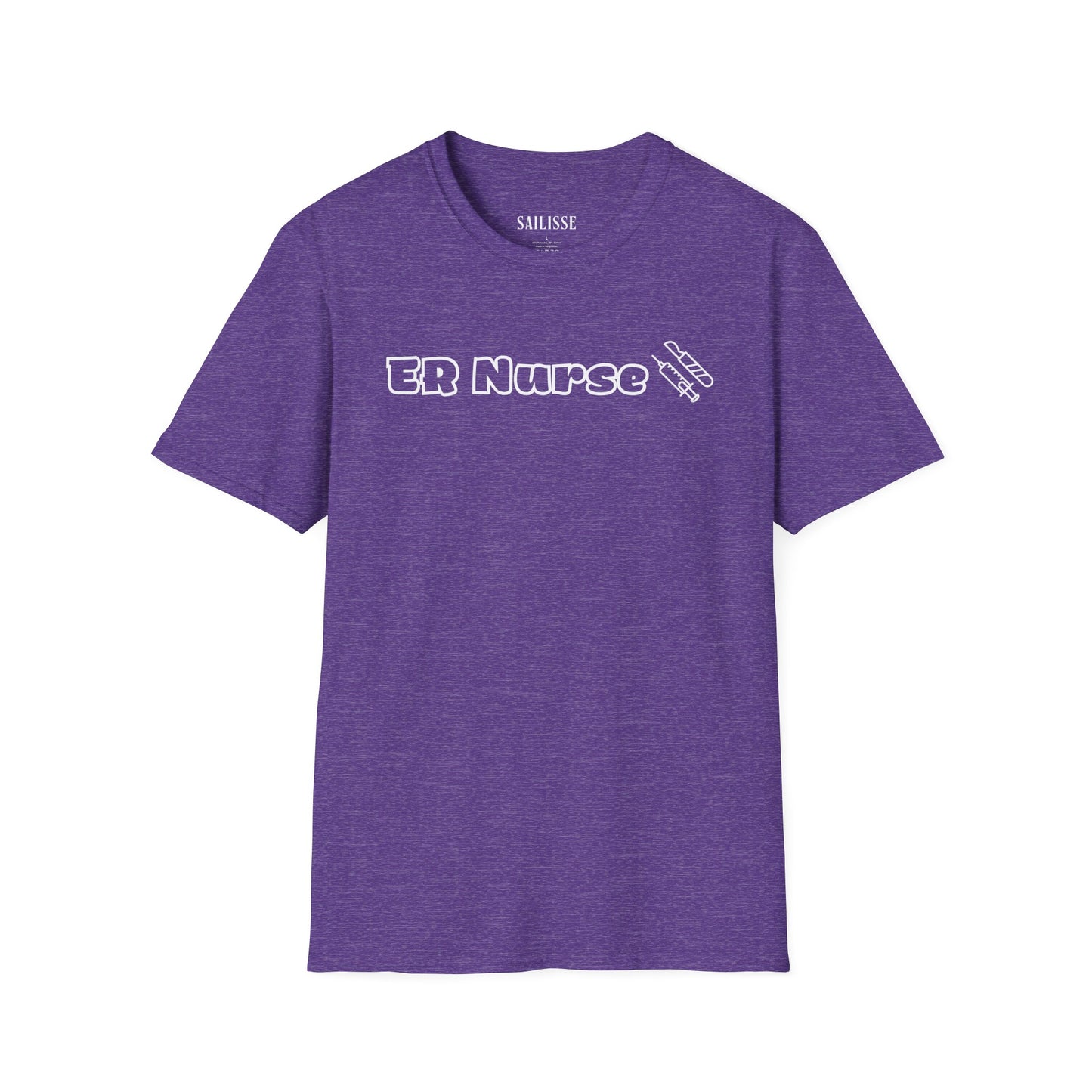ER Nurse-Outlined Softstyle T-Shirt