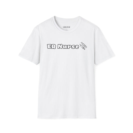 ER Nurse-Outlined Softstyle T-Shirt