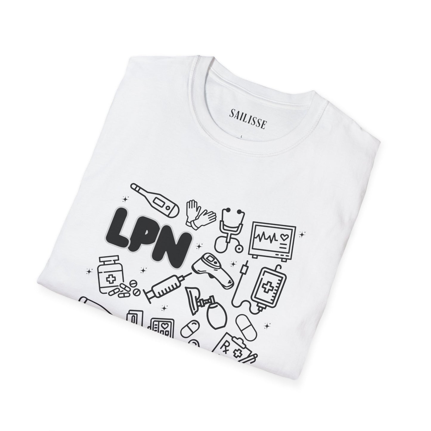 LPN Black Outline T-Shirt
