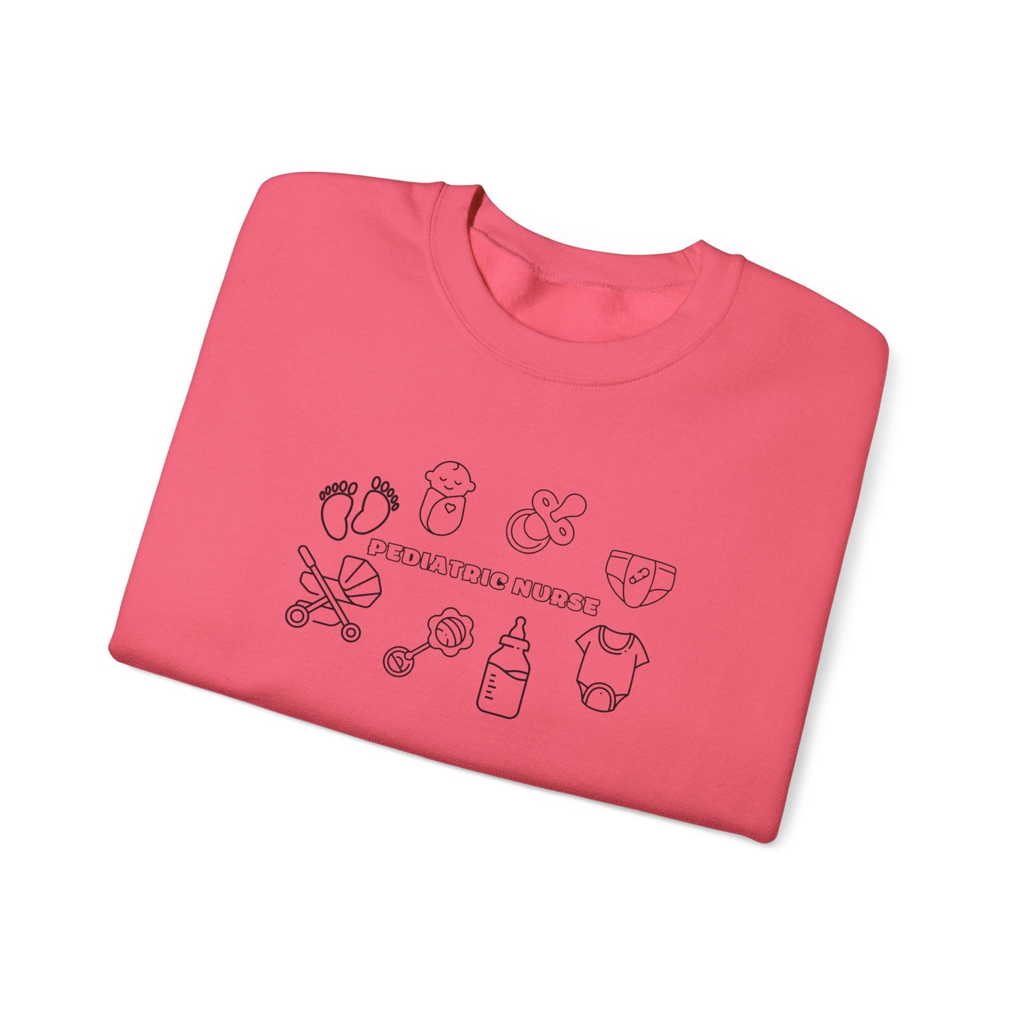 Pediatric Nurse Doodle Crewneck