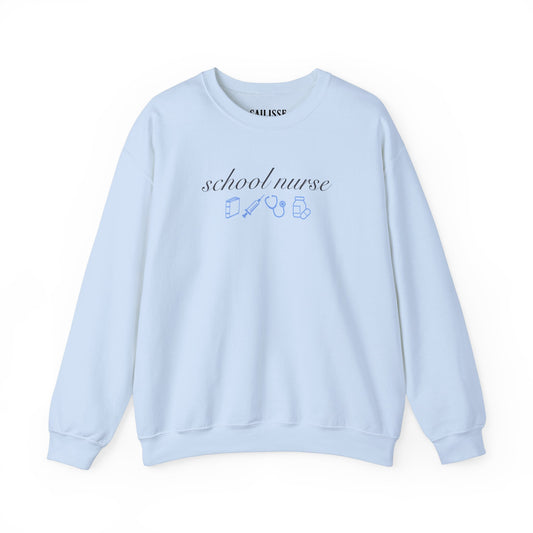 School Nurse Basic Crewneck