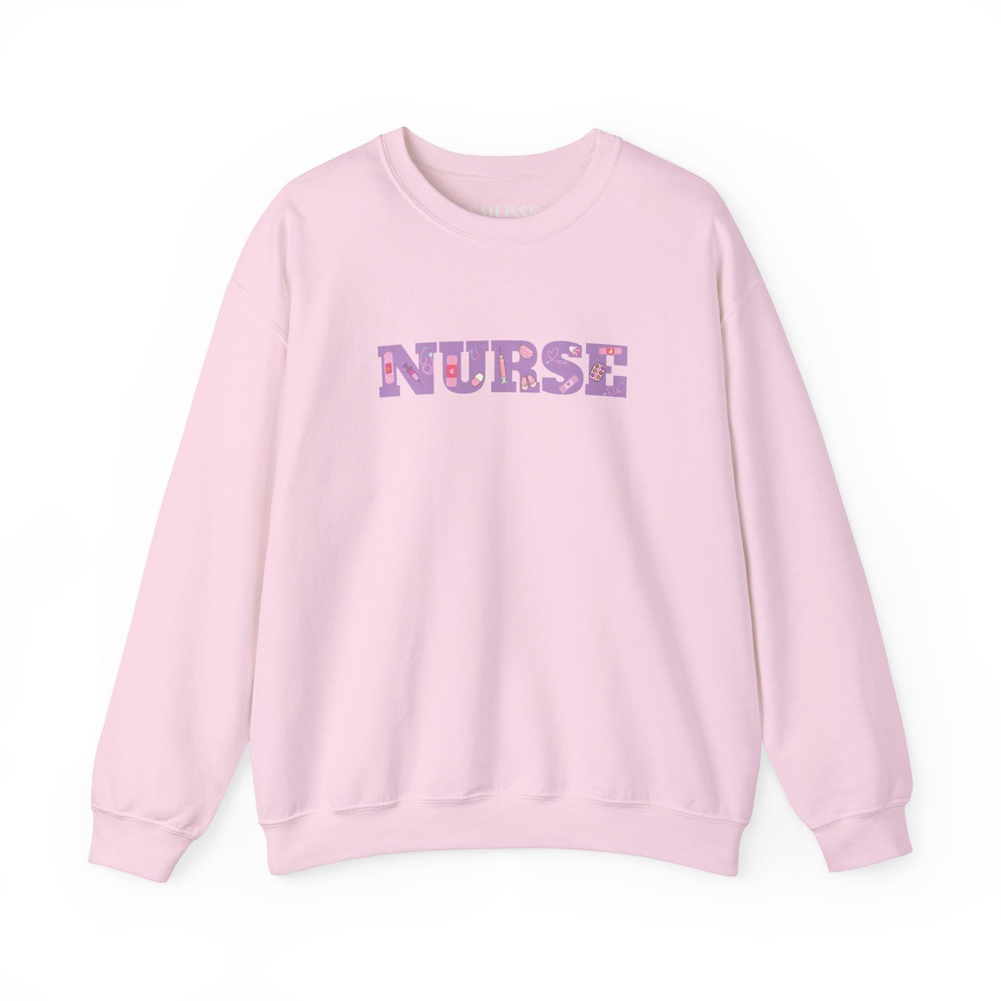 Nurse Patch Print Crewneck
