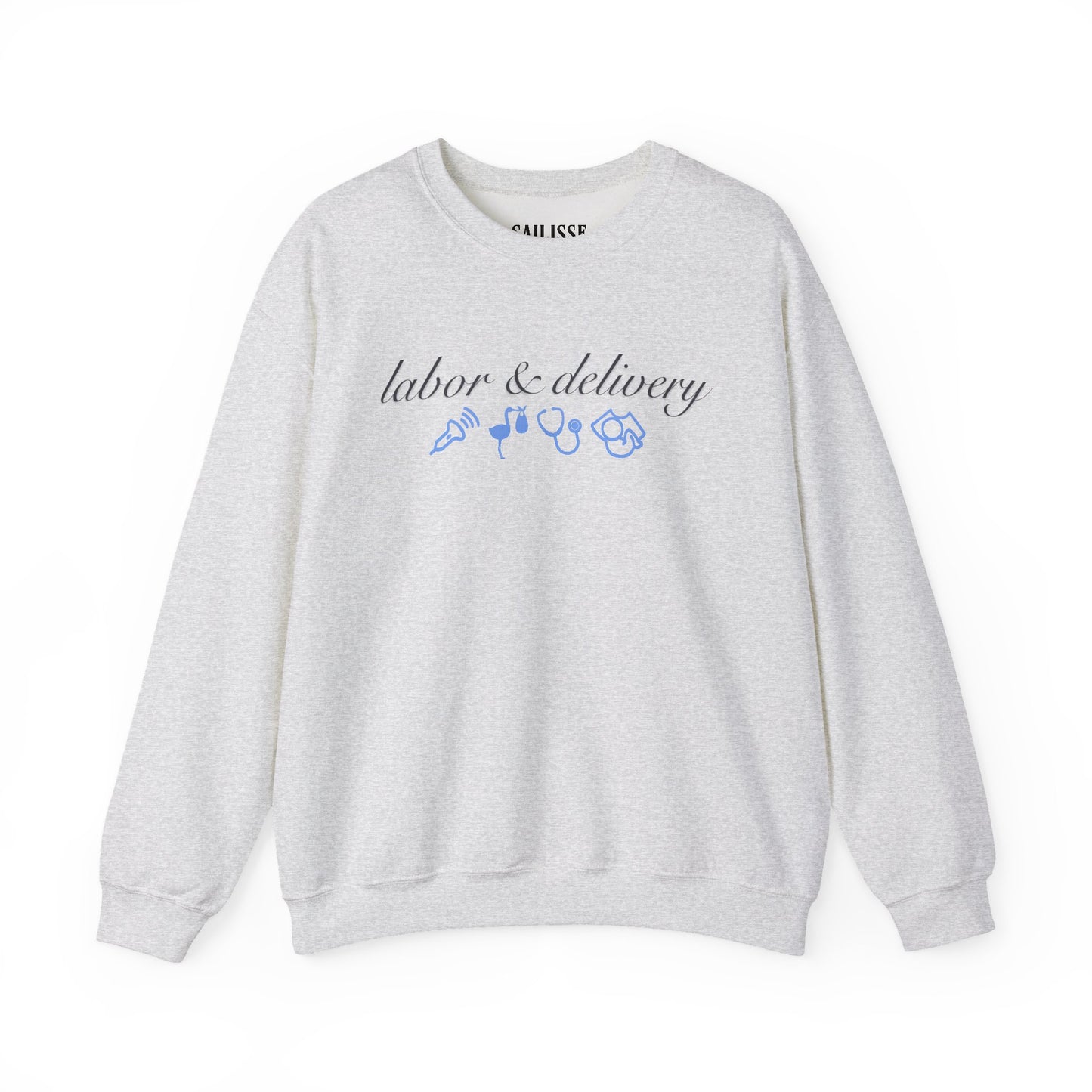 Labor & Delivery Nurse Basic Crewneck
