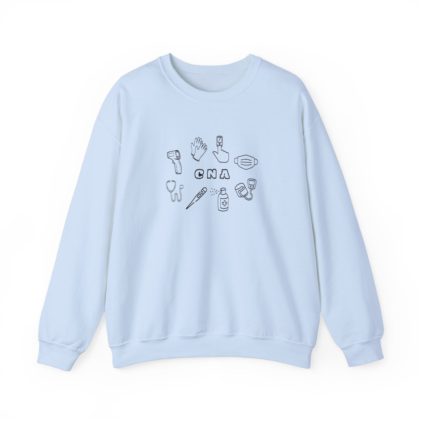 CNA Black Outline Crewneck