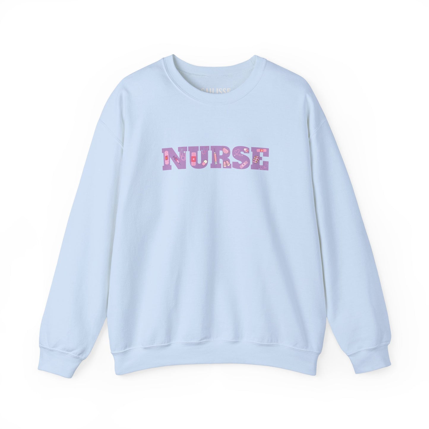 Nurse Patch Print Crewneck