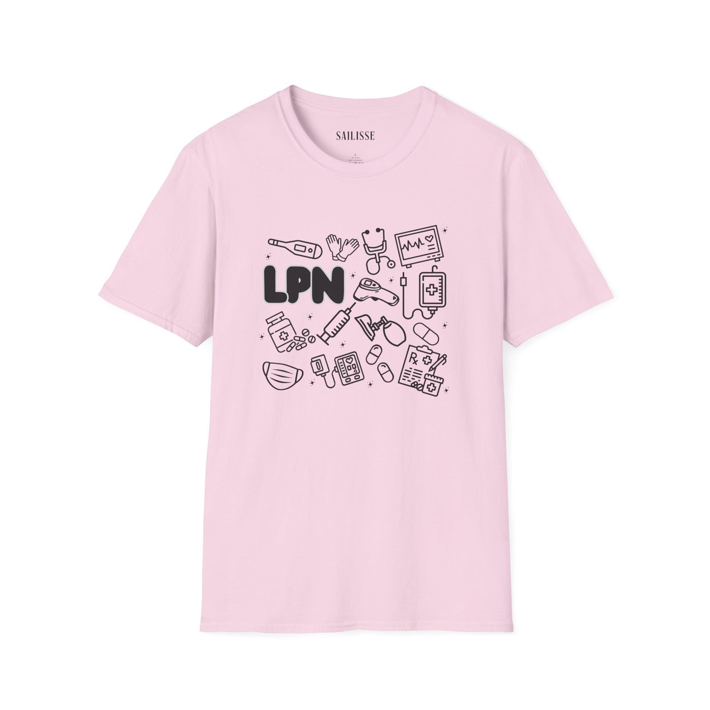 LPN Black Outline T-Shirt