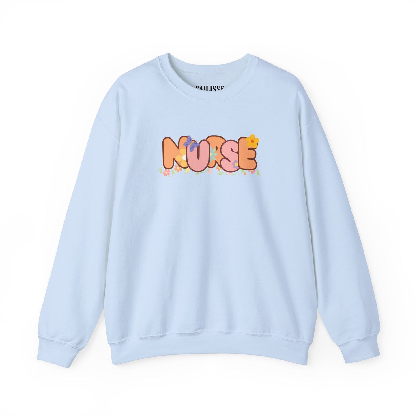NURSE Floral Design Crewneck
