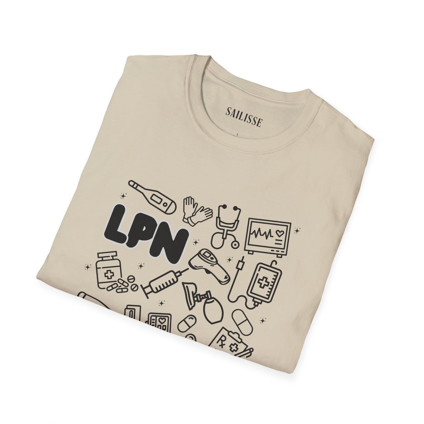 LPN Black Outline T-Shirt