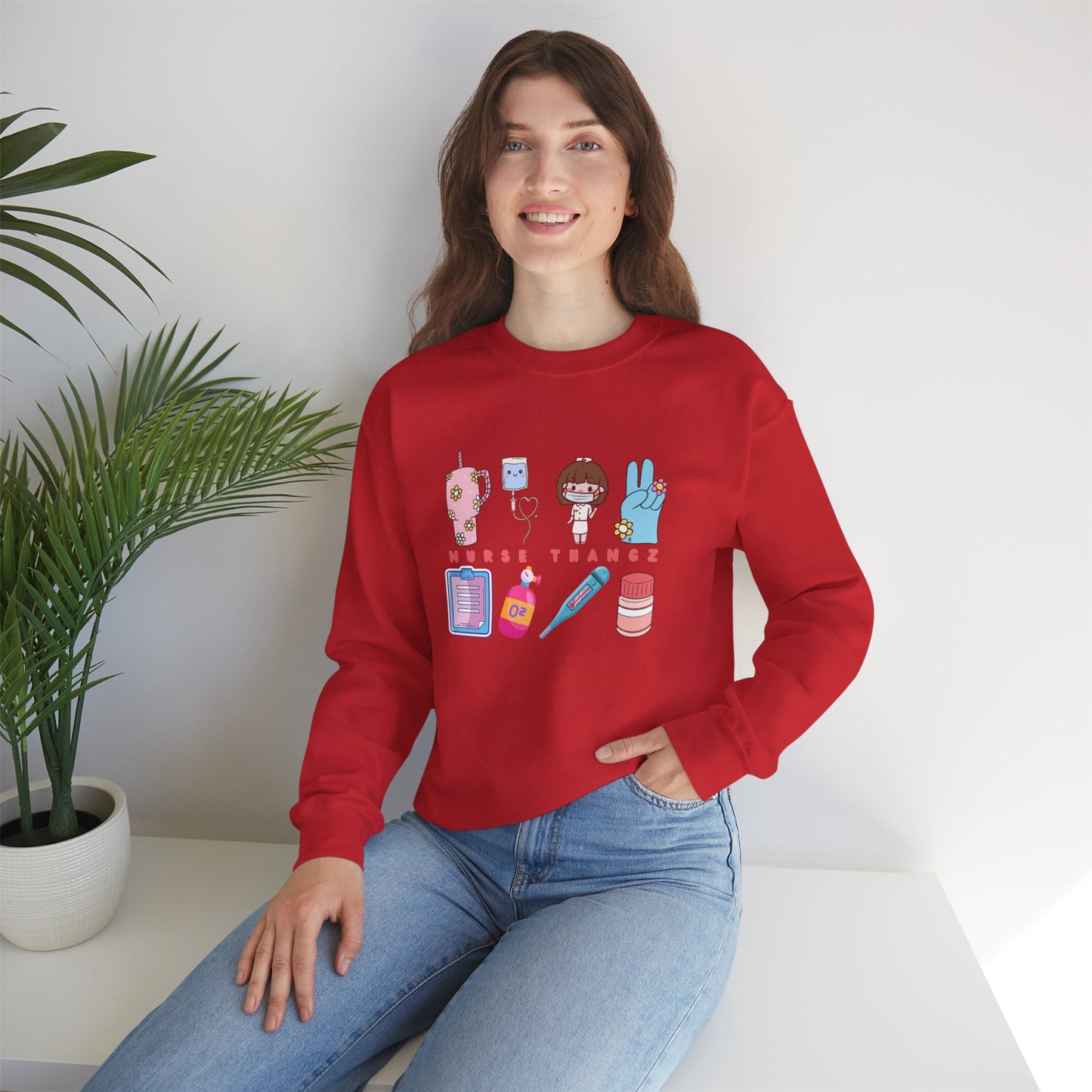 Nurse Thangz Crewneck Sweatshirt