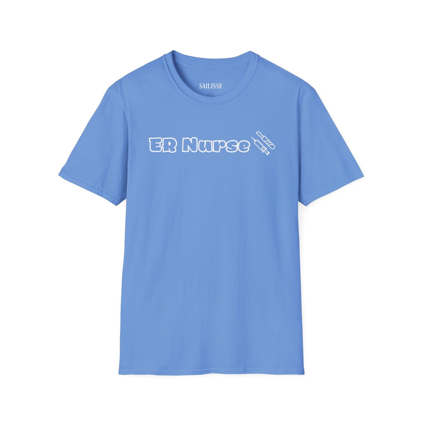 ER Nurse-Outlined Softstyle T-Shirt