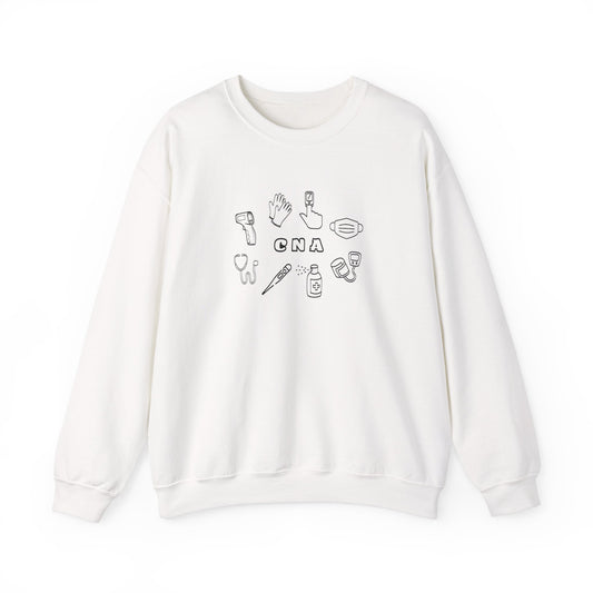 CNA Black Outline Crewneck