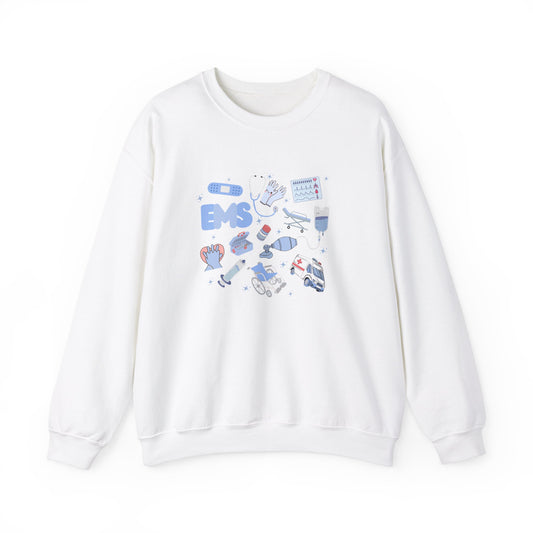 EMS Doodle Design Crewneck