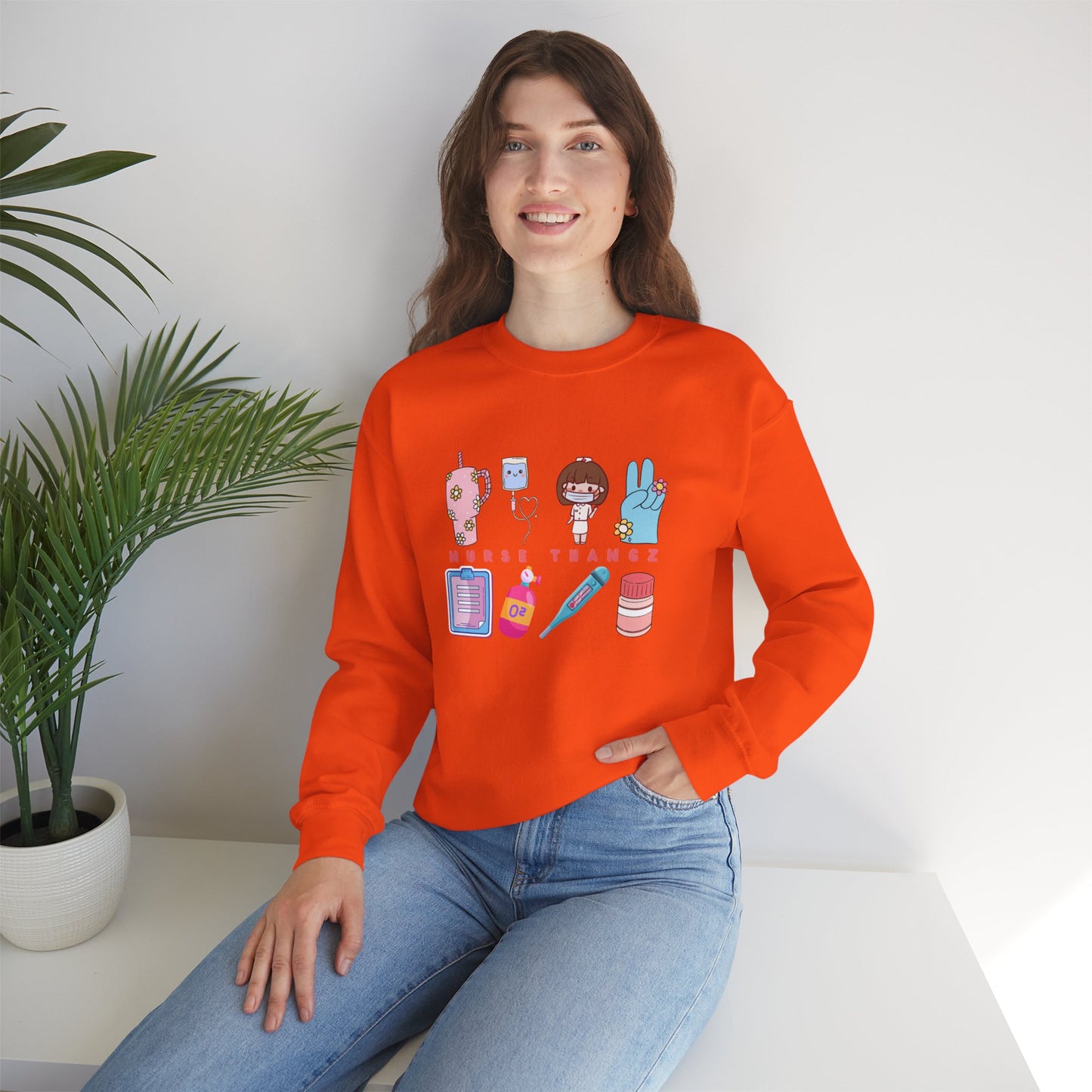 Nurse Thangz Crewneck Sweatshirt