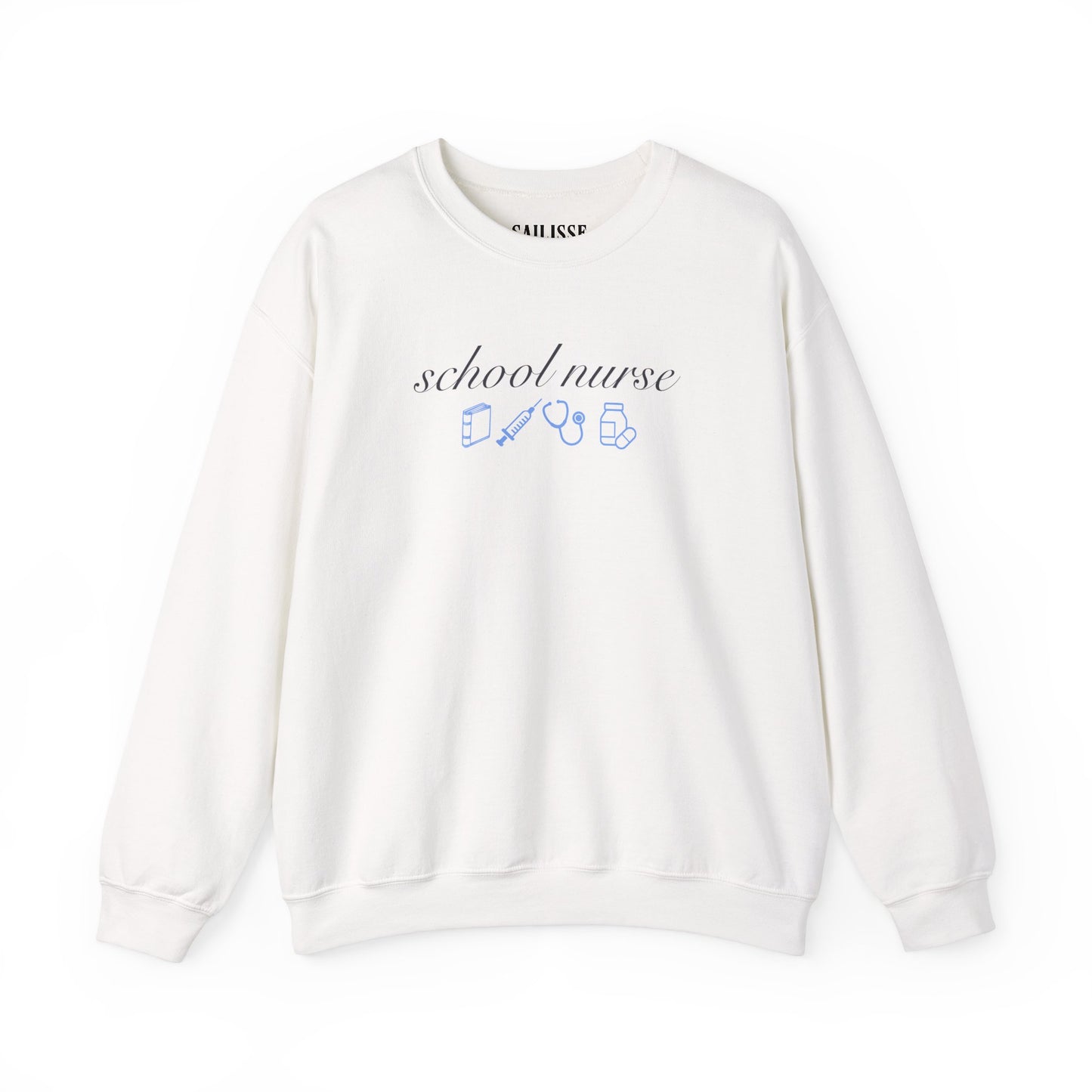School Nurse Basic Crewneck