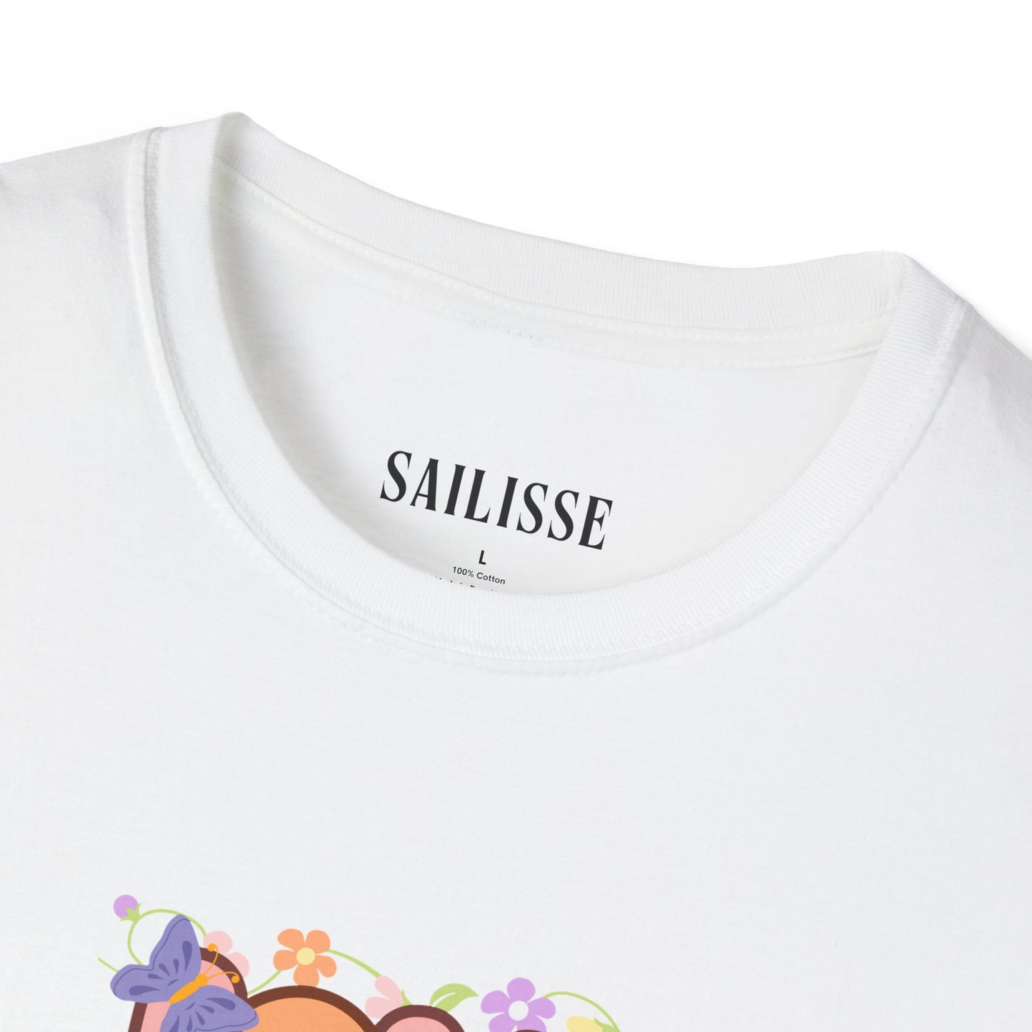 ICU Nurse Floral Design Softstyle T-Shirt