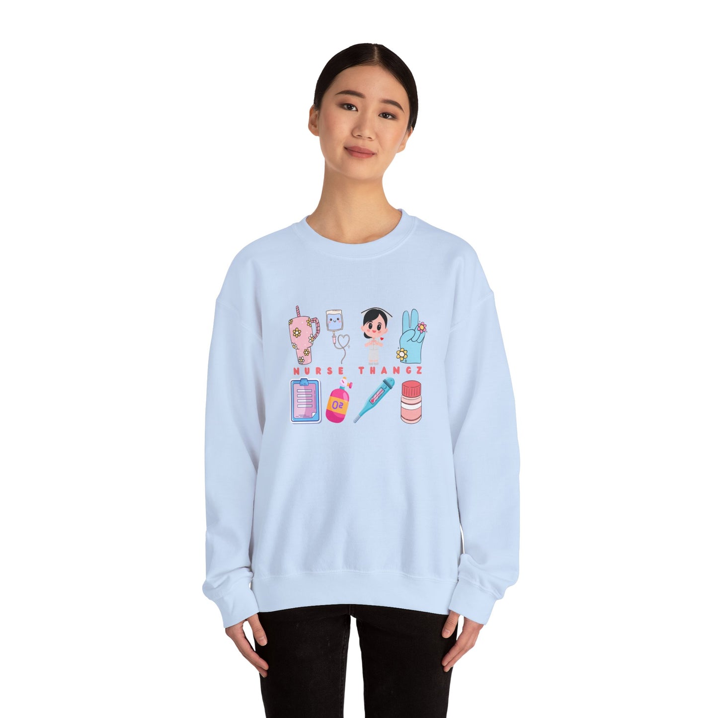 Nurse Thangz Crewneck