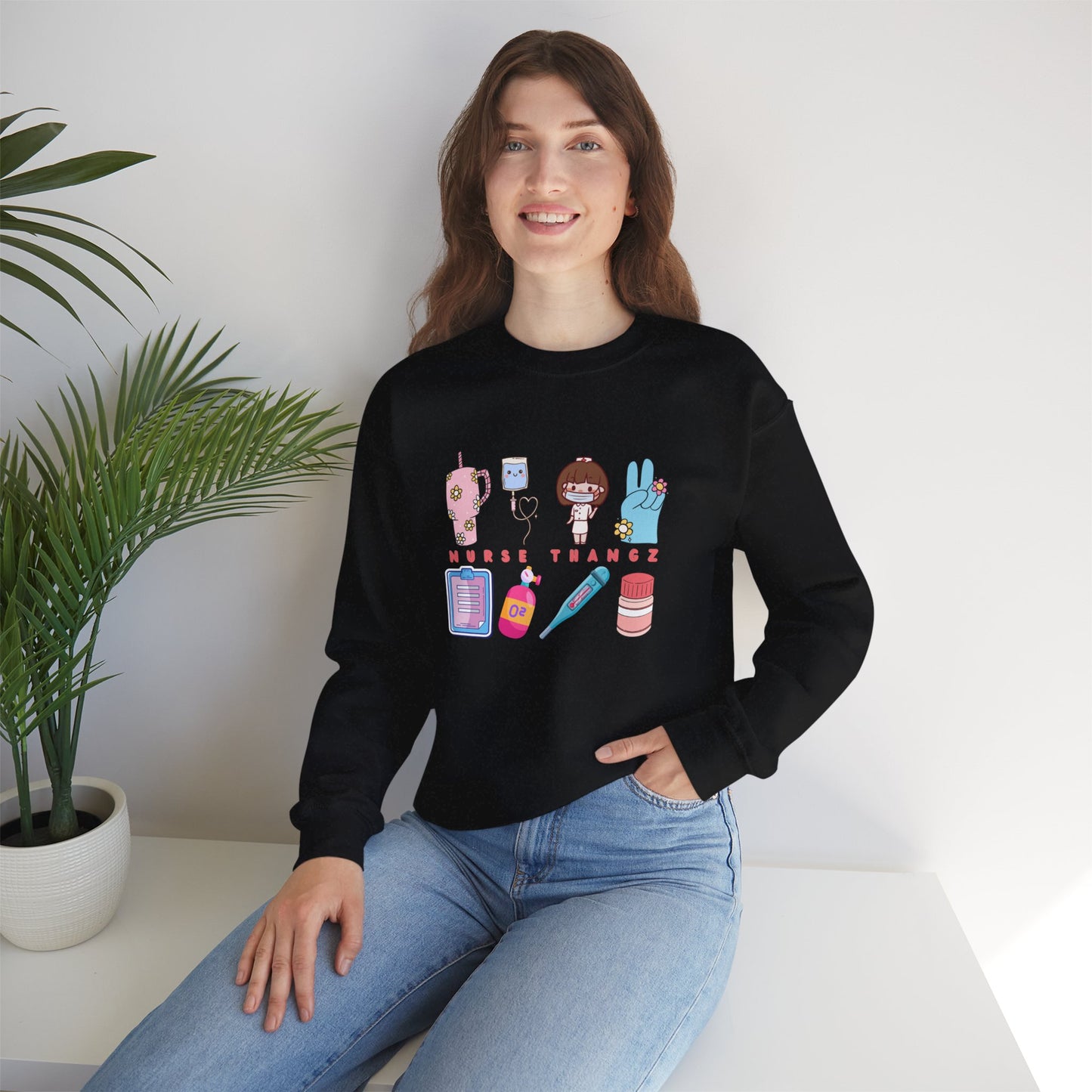 Nurse Thangz Crewneck Sweatshirt