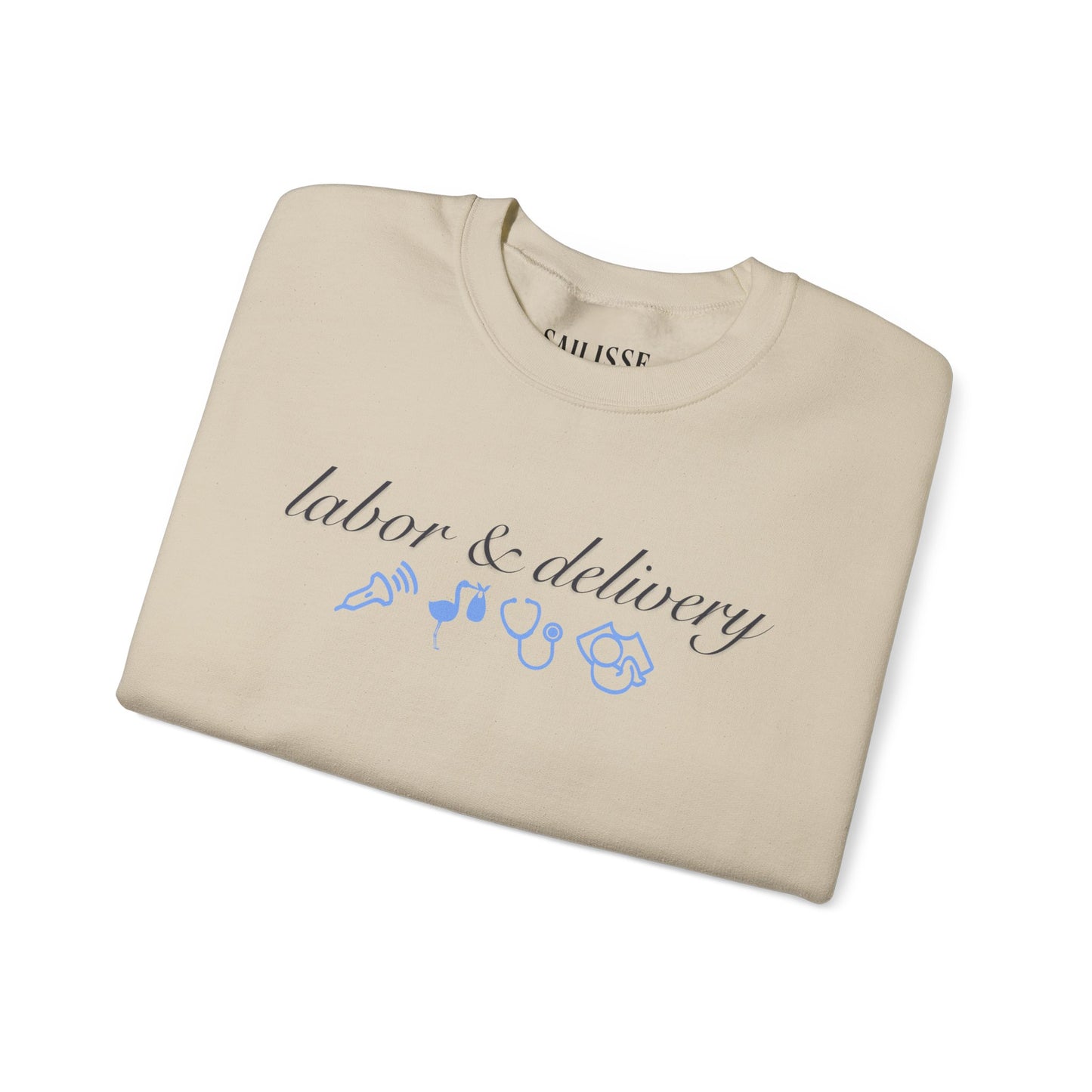Labor & Delivery Nurse Basic Crewneck