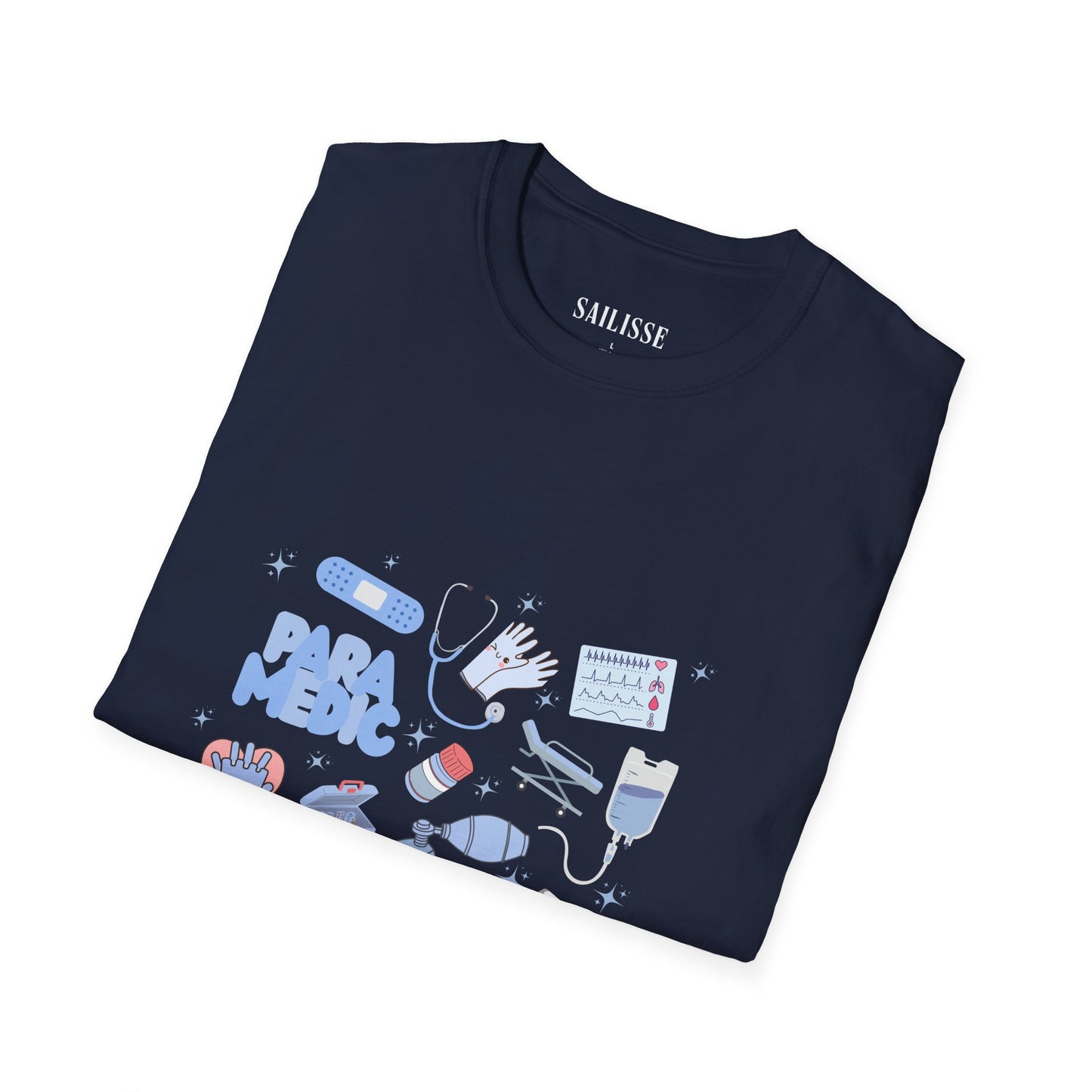 Paramedic Doodle Design Softstyle T-Shirt