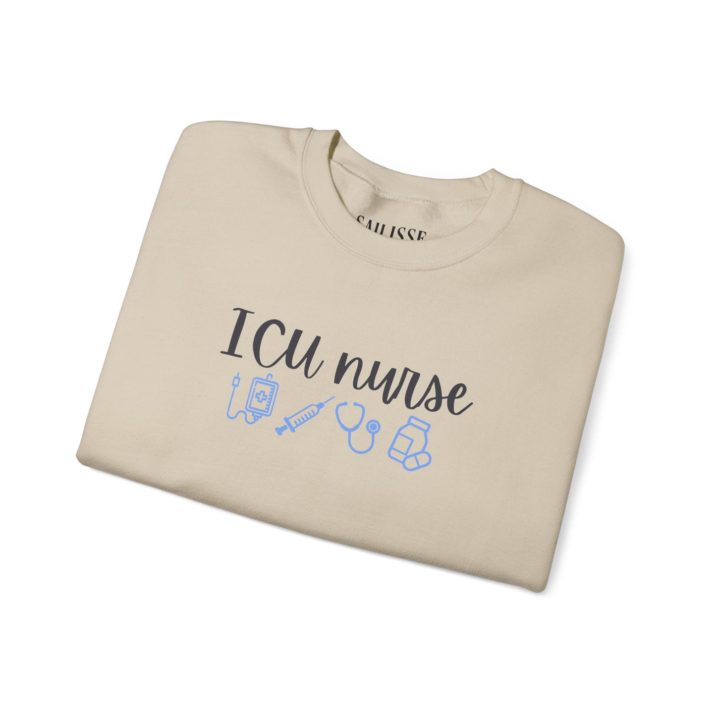 ICU Nurse Basic Crewneck