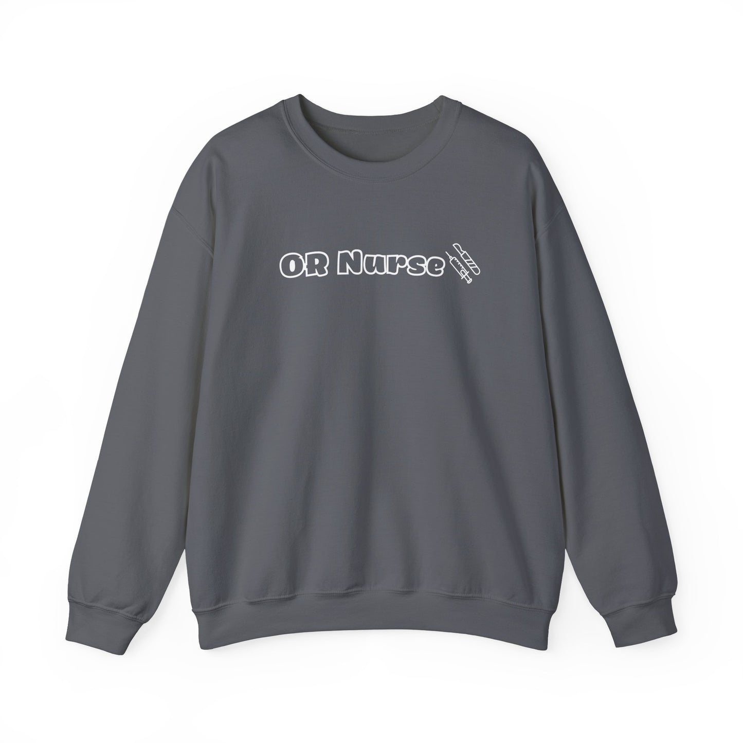 OR Nurse-Outlined Crewneck